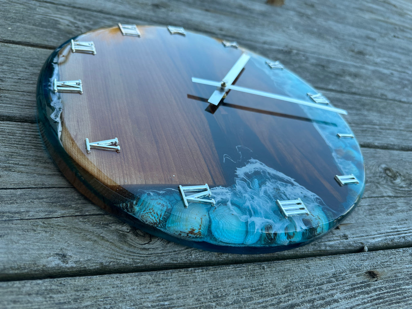 Cherry Ocean Clock