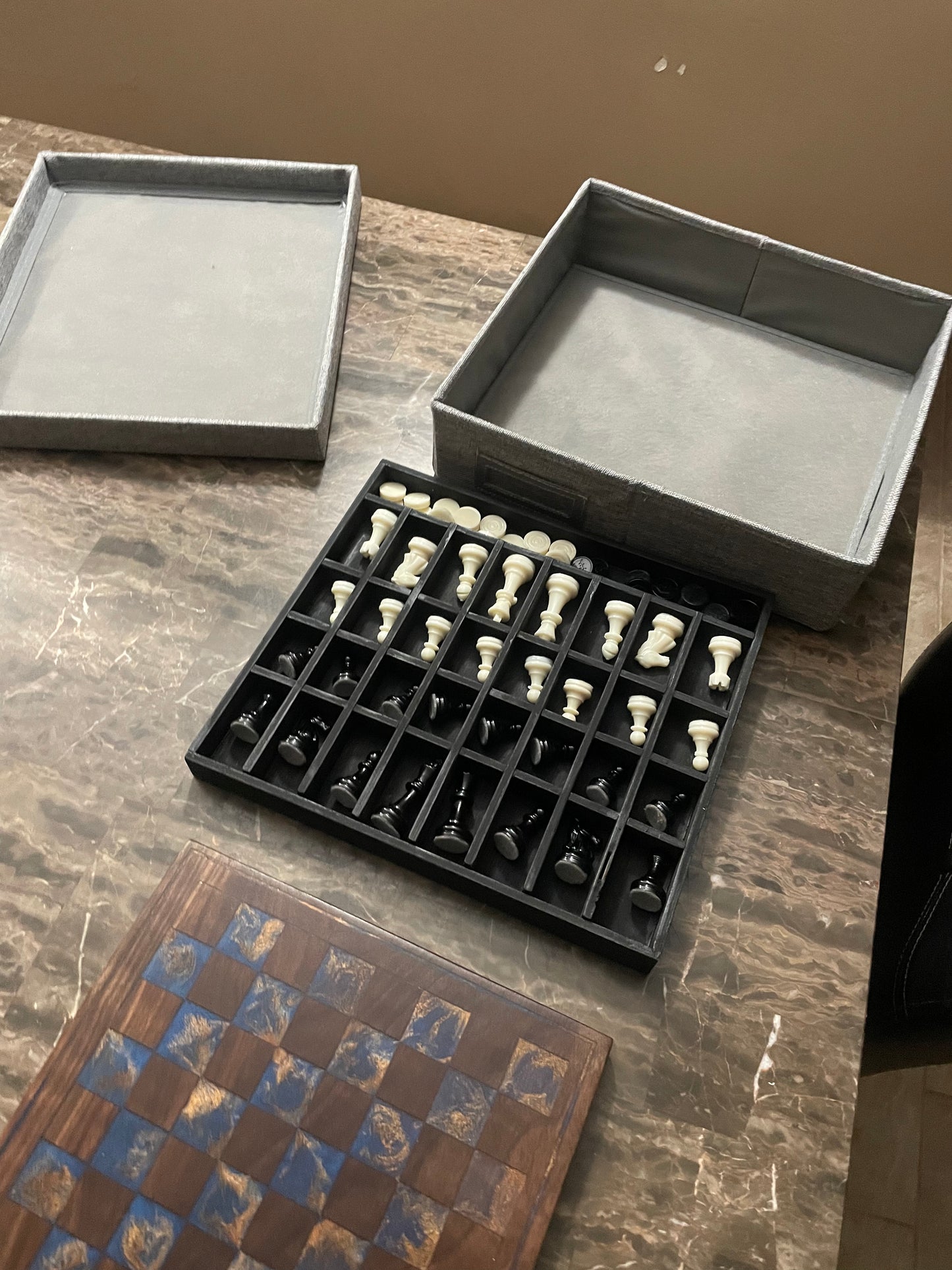Chess Board with Storage
