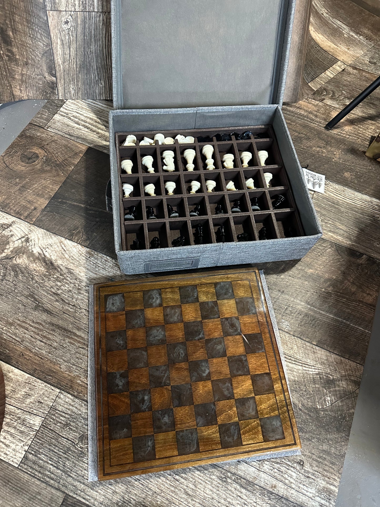 Chess Board with Storage