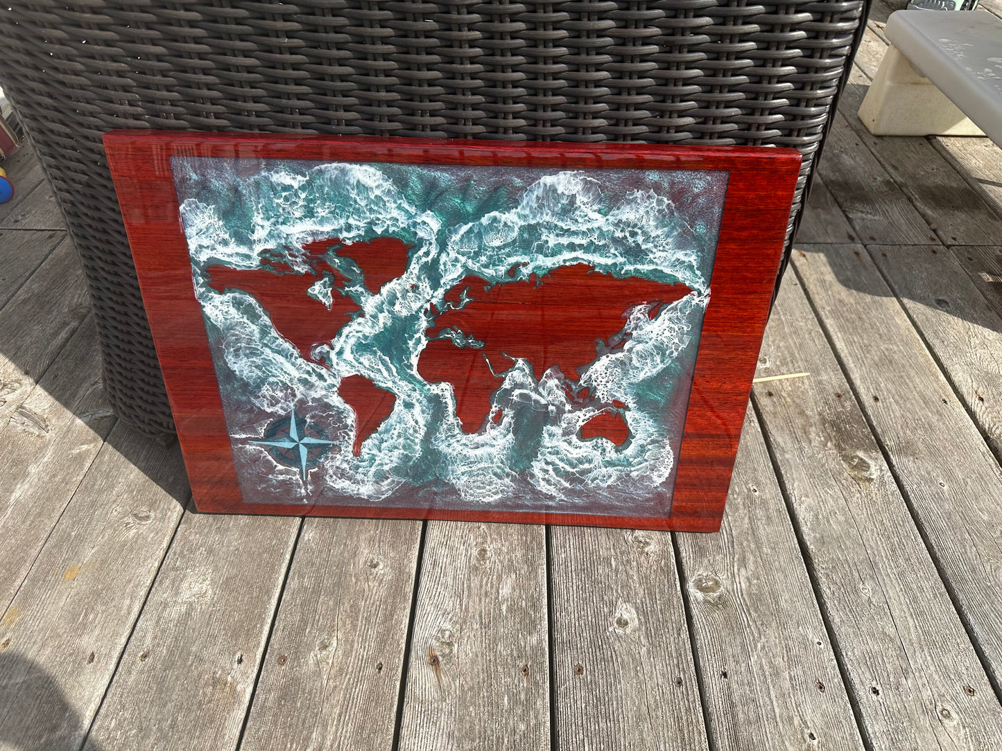 Paduk World Map CNC