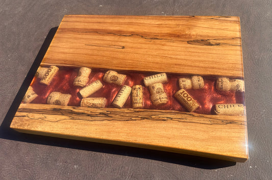 Spalted Maple & Cork Charcuterie