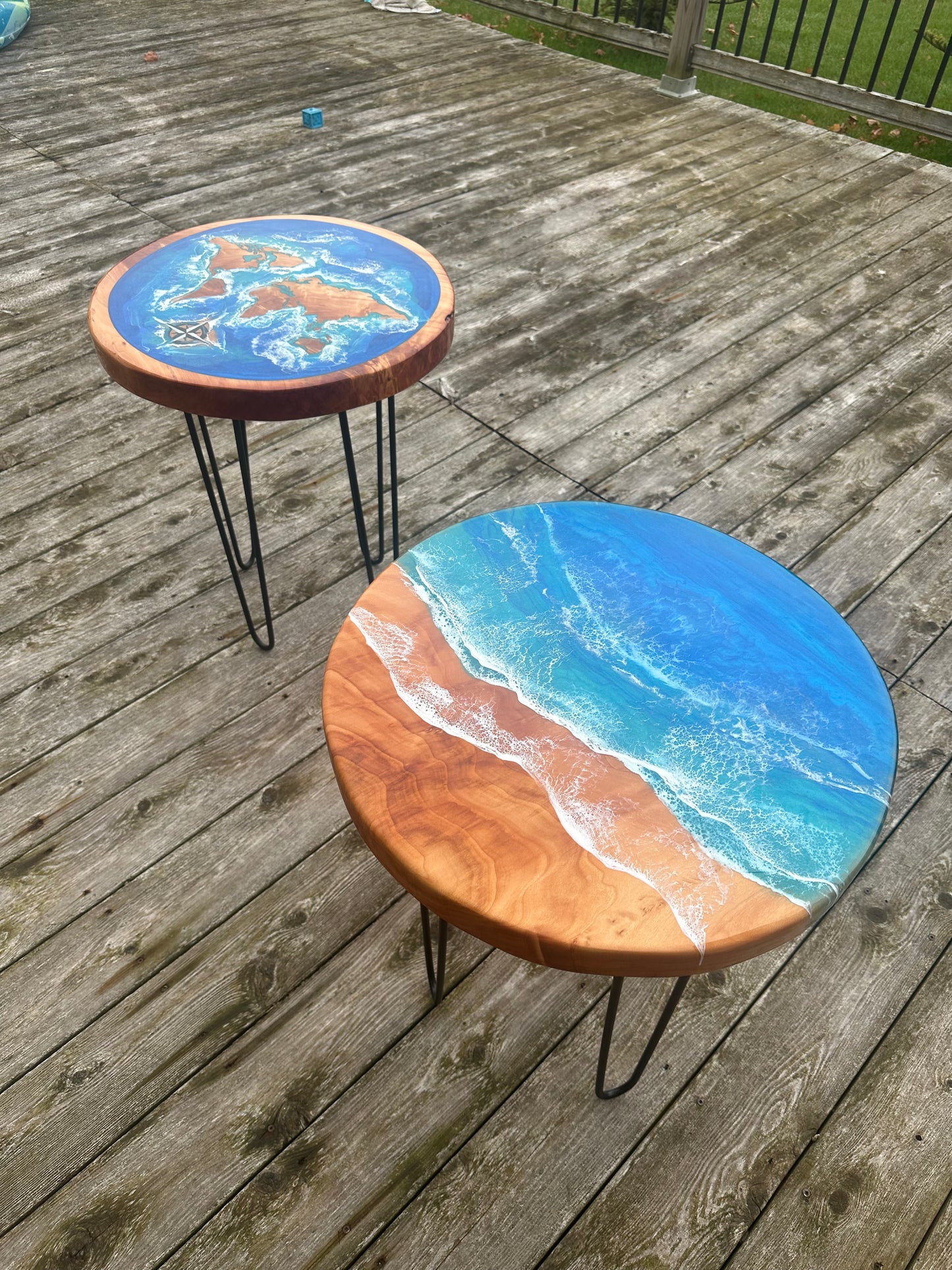 Willow Ocean Side Table CNC