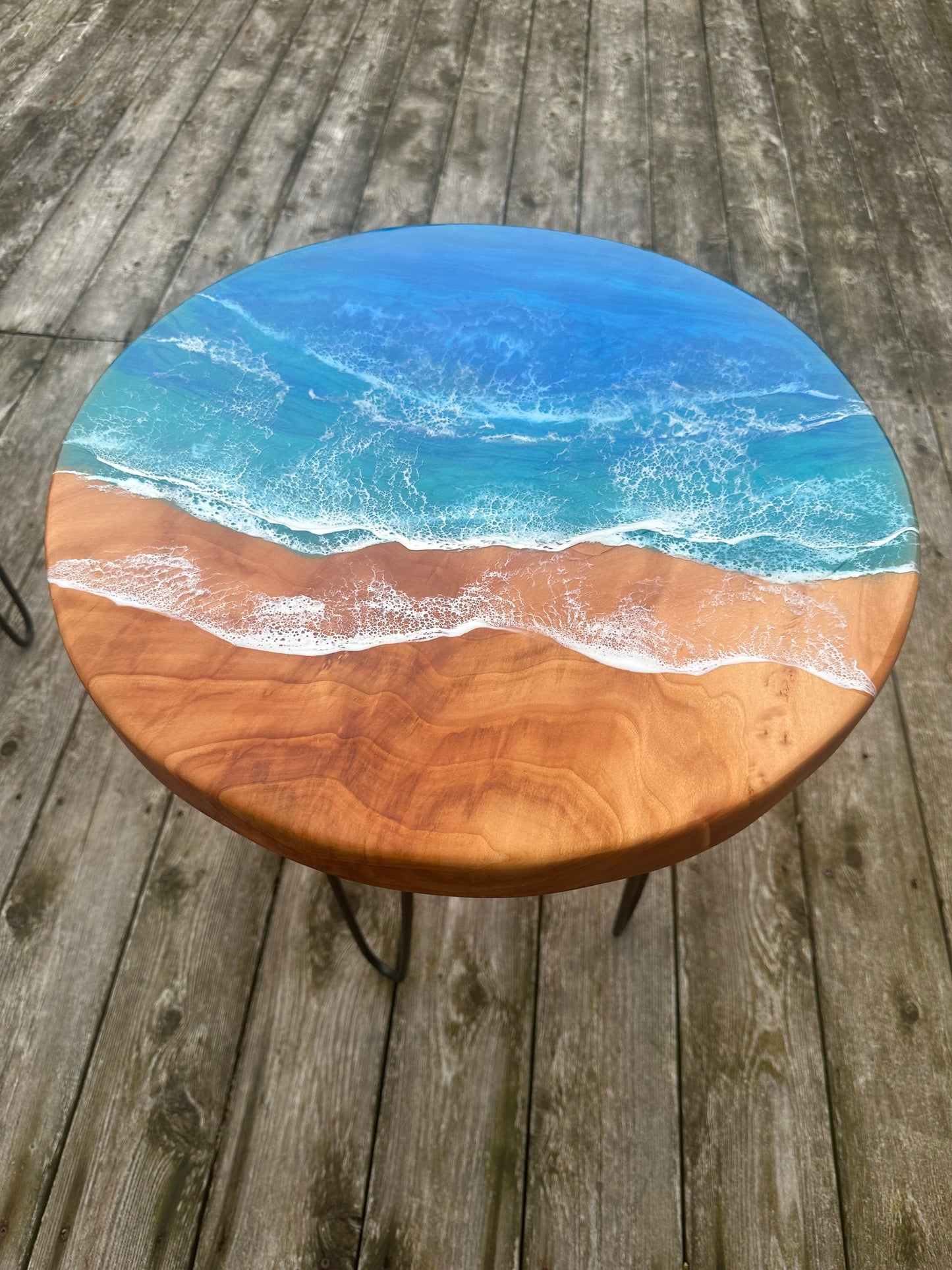Willow Ocean Side Table CNC