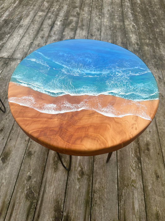 Willow Ocean Side Table CNC