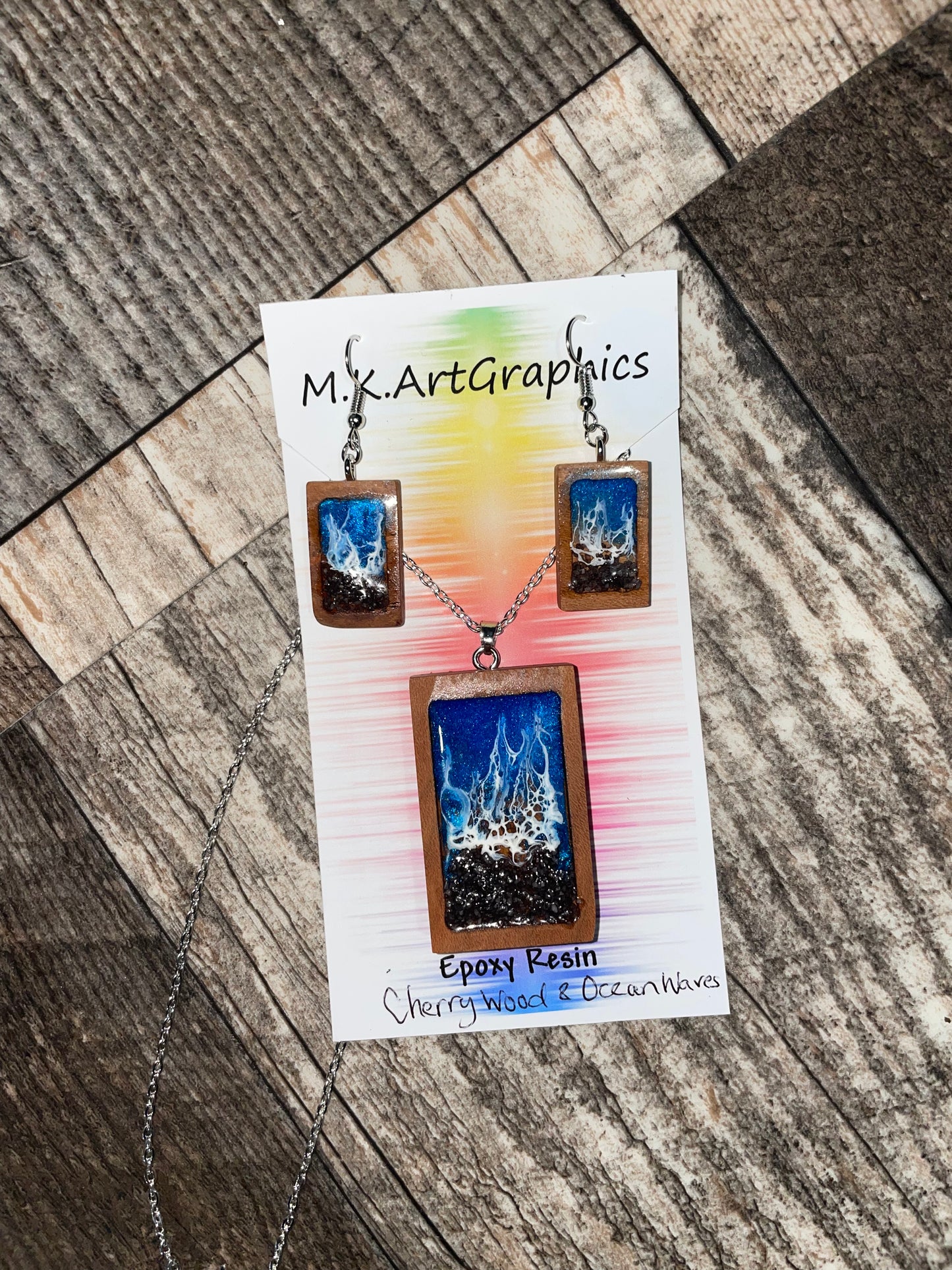 Cherry Ocean Necklace