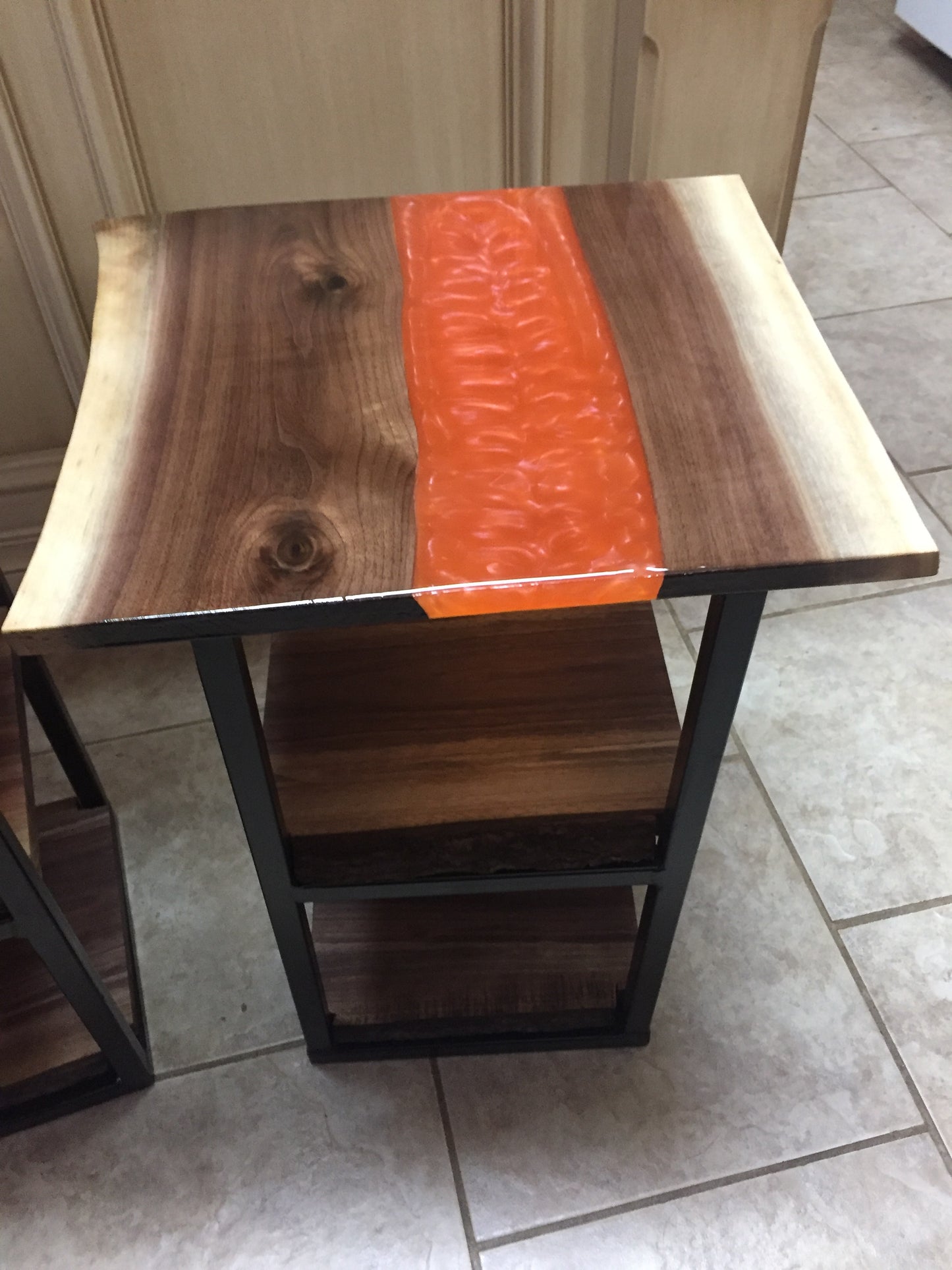 Walnut River Run Side Tables