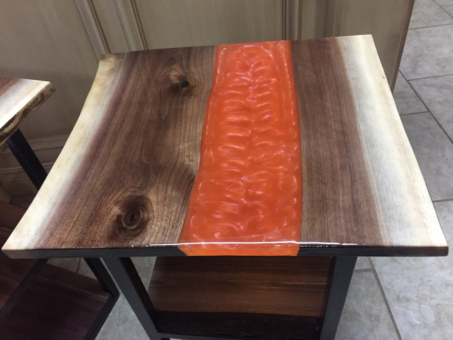 Walnut River Run Side Tables