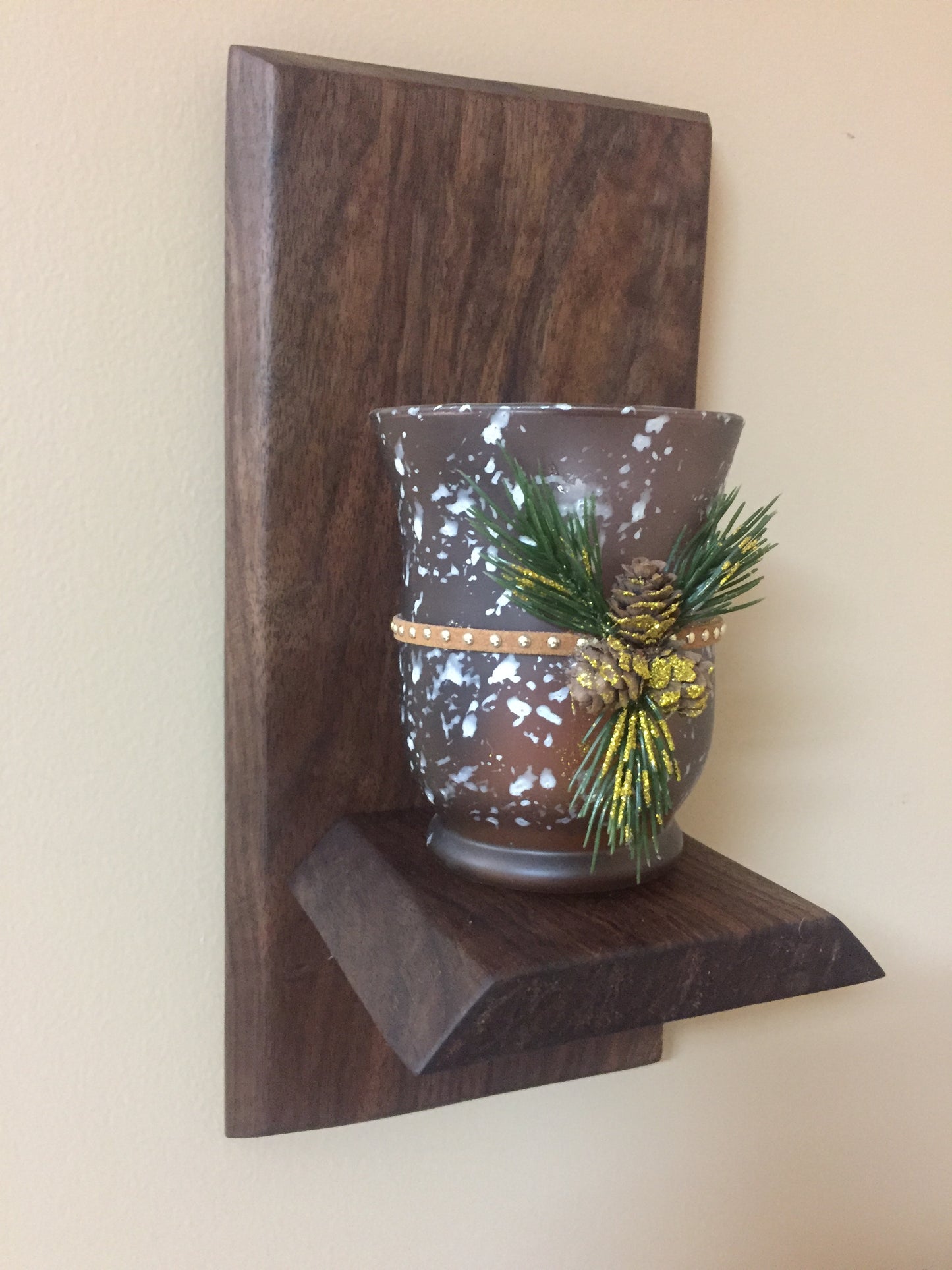 Walnut Floating Shelf