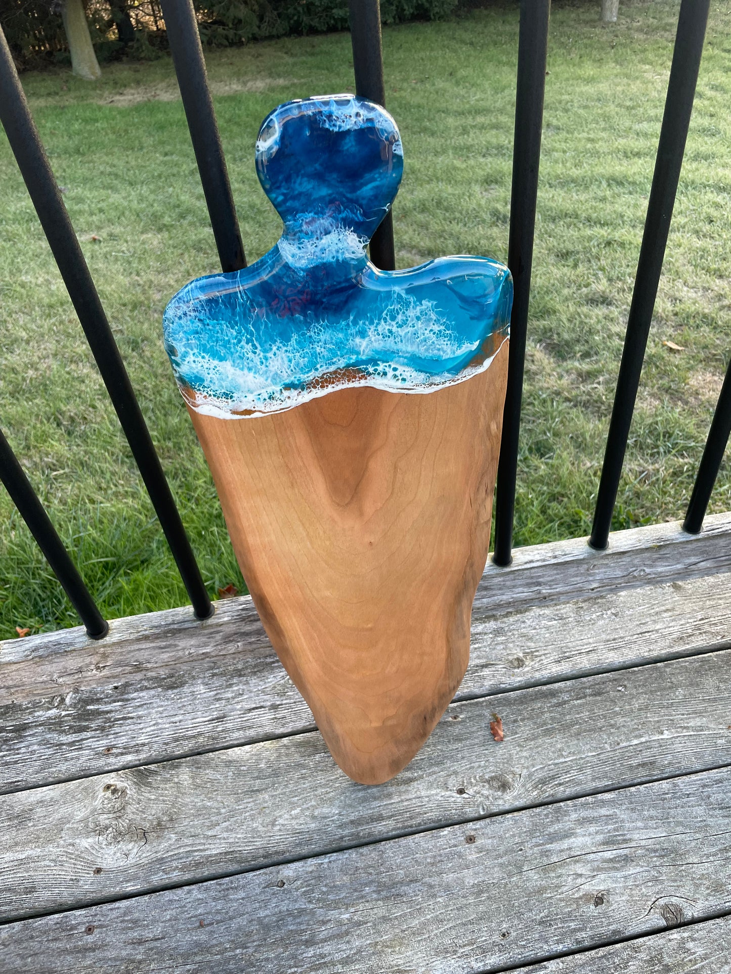 Cherry Charcuterie Spade Board