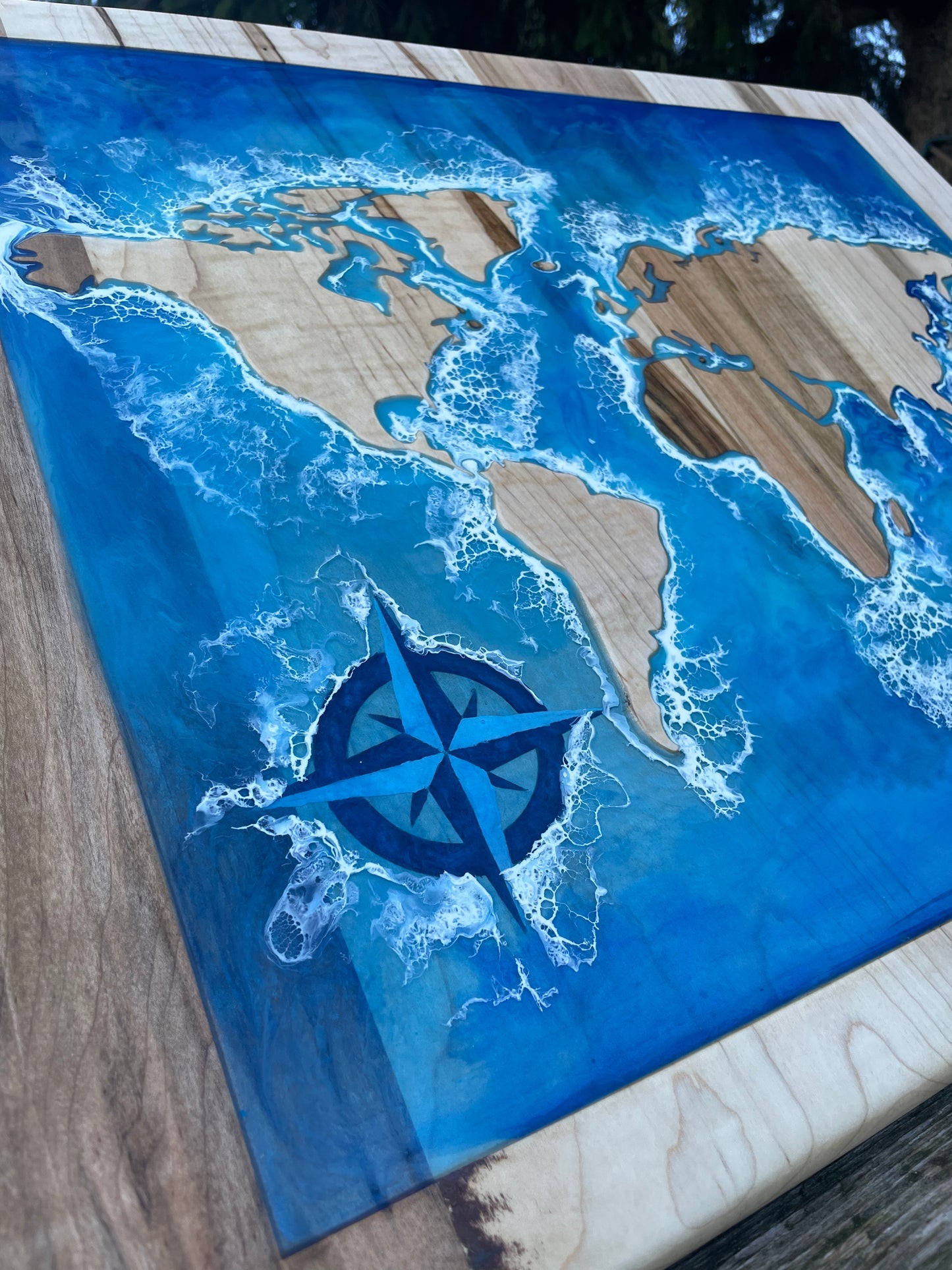 World Map CNC