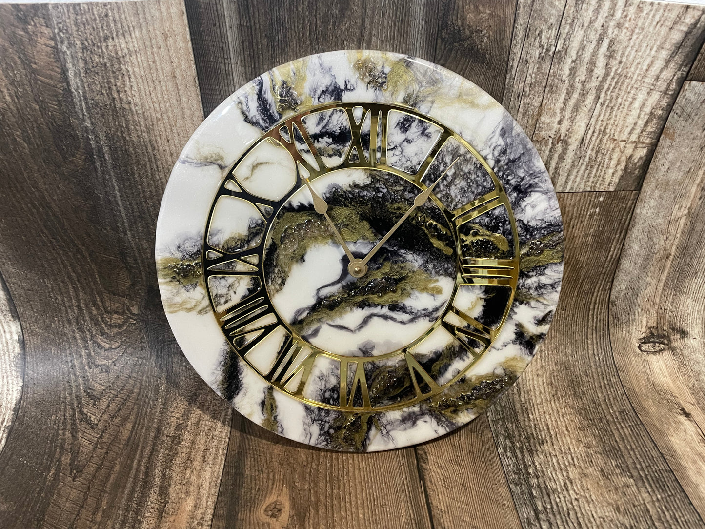 15” Geode Style Clock
