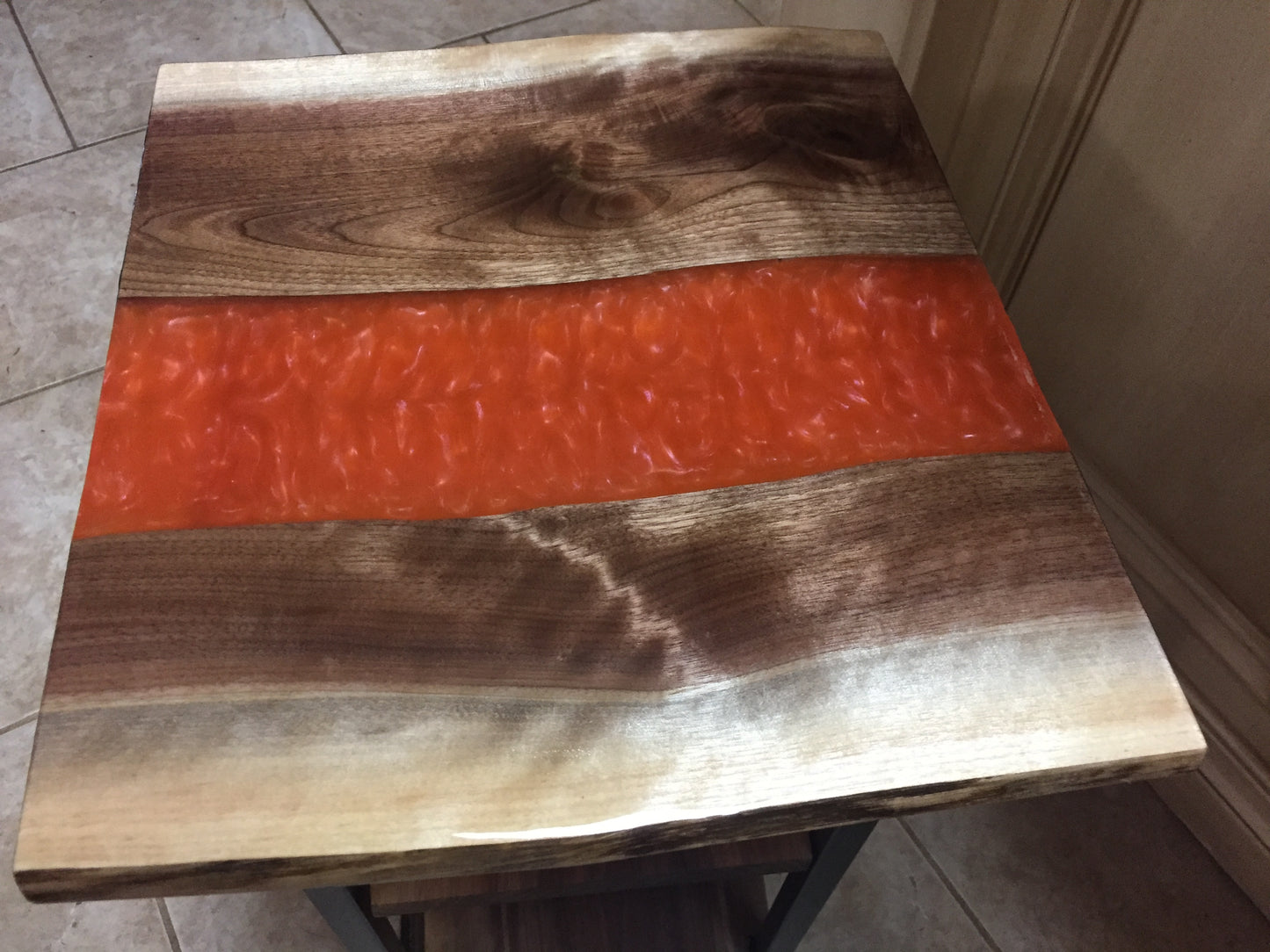 Walnut River Run Side Tables