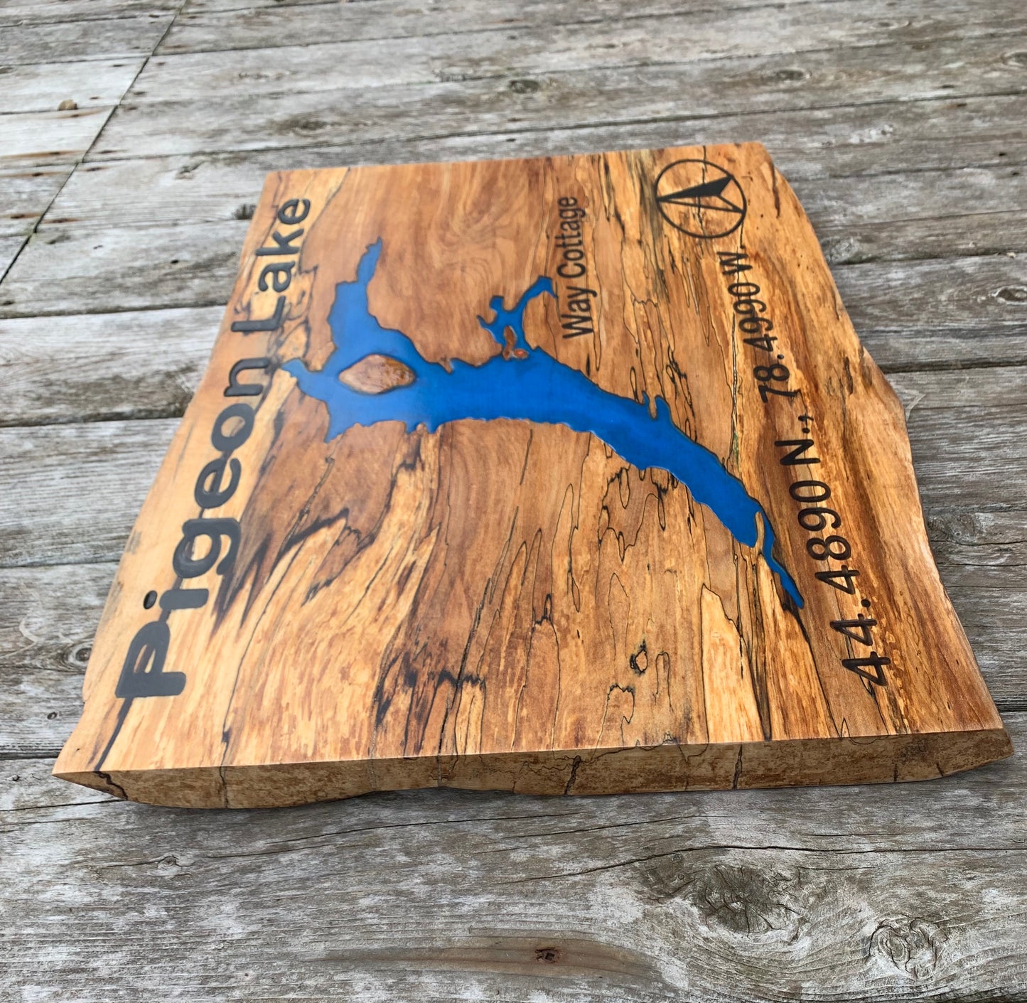 Custom Lake Maps CNC