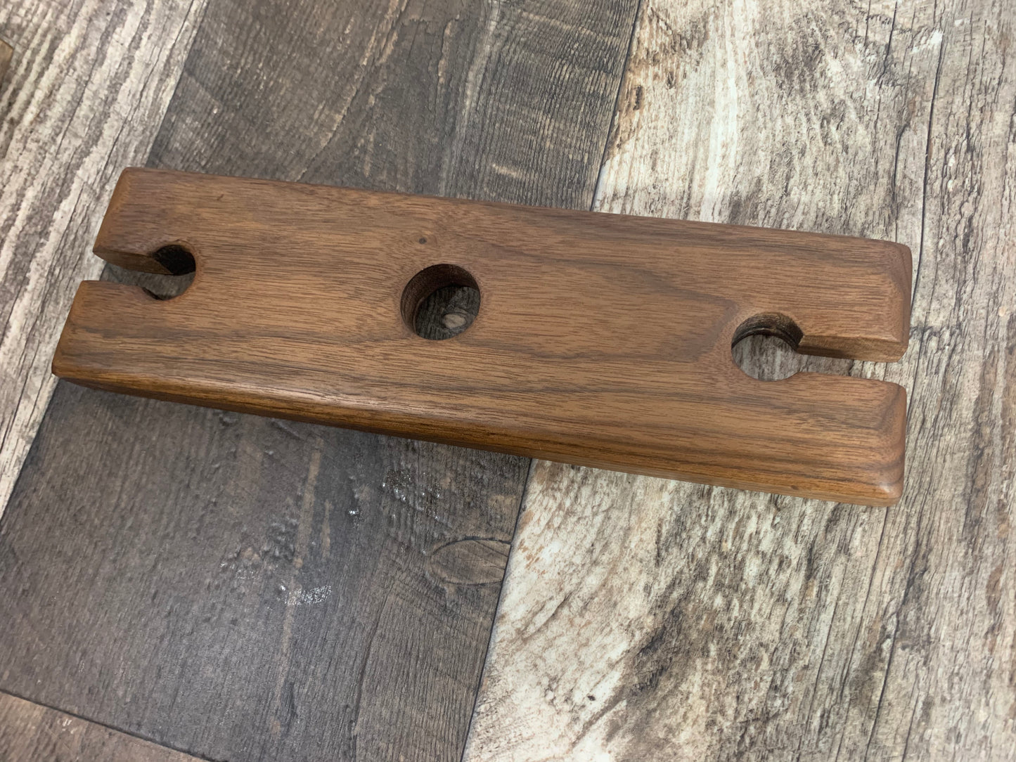 Live Edge Wine Caddy