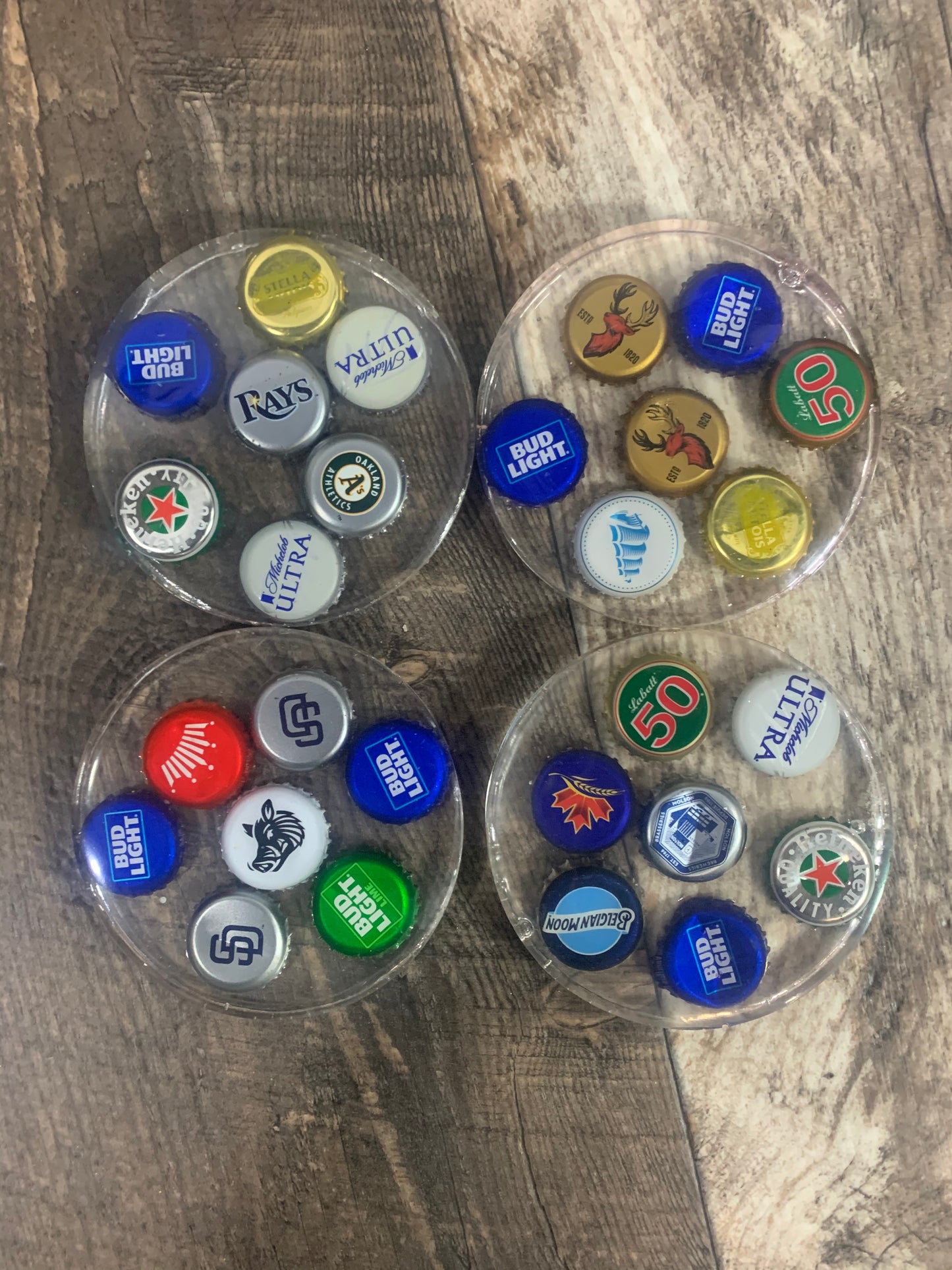 Bottle Cap Coasters