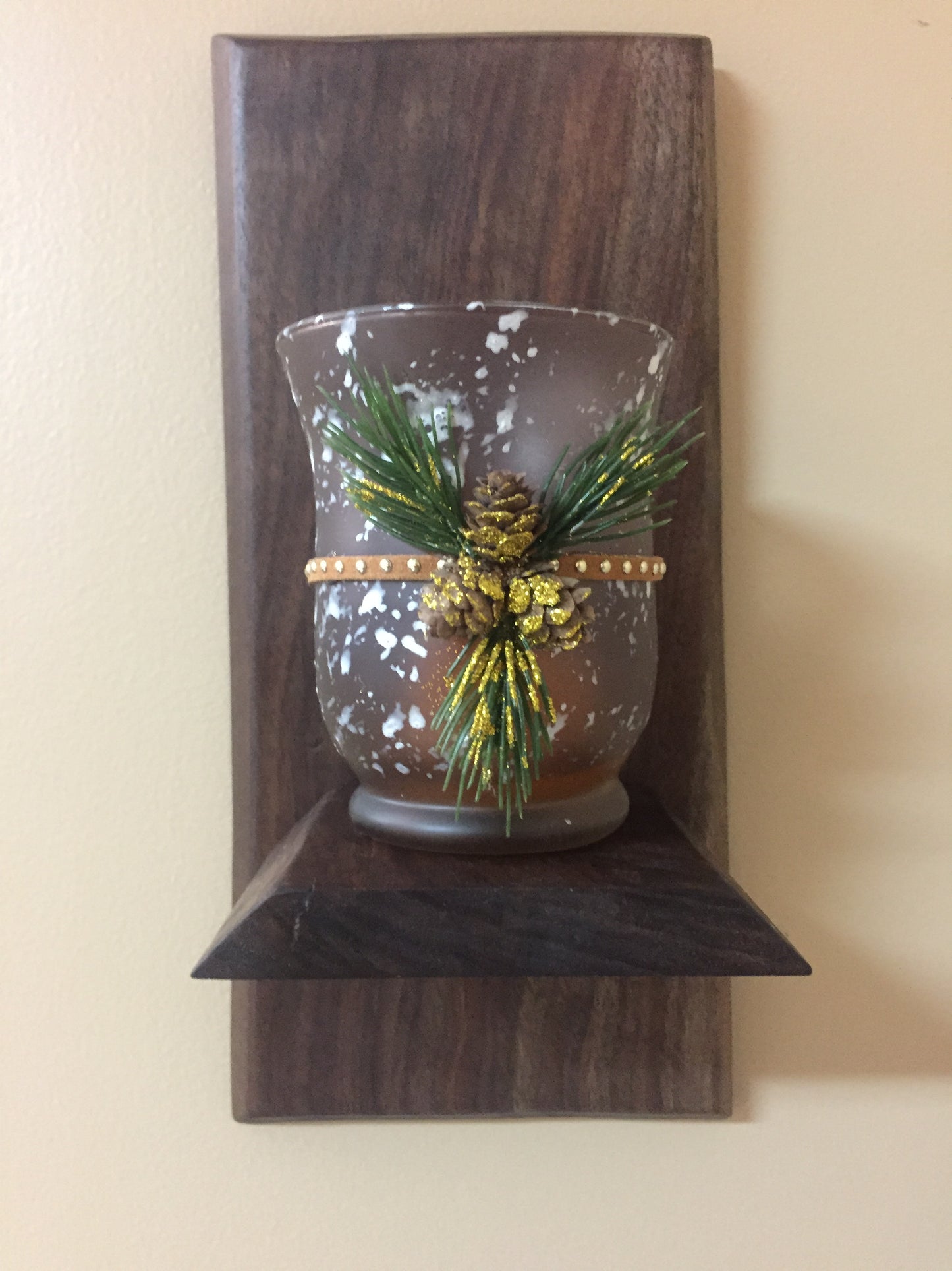 Walnut Floating Shelf