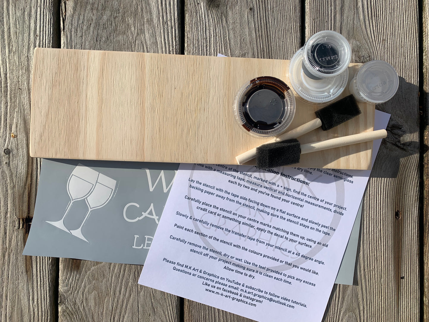 DIY Kits Wine + Campfire