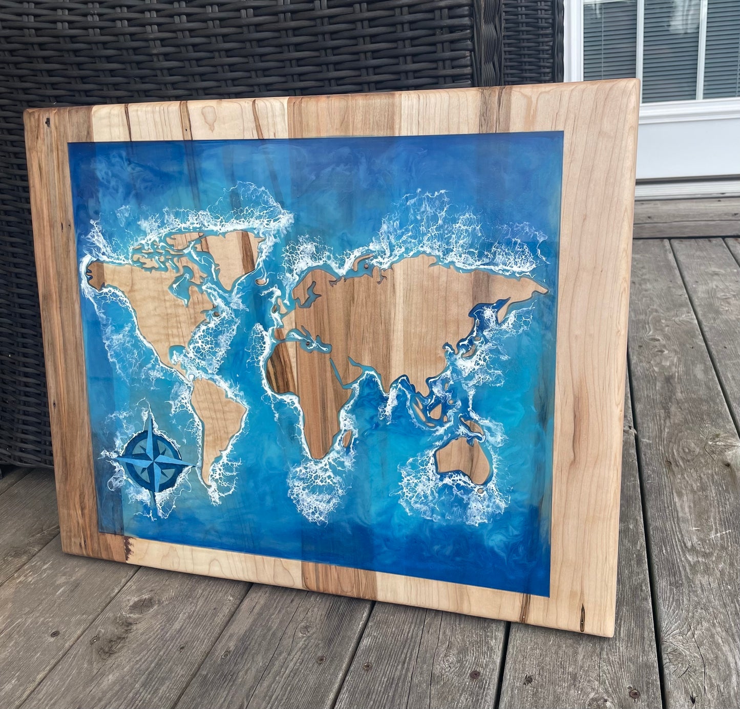 World Map CNC
