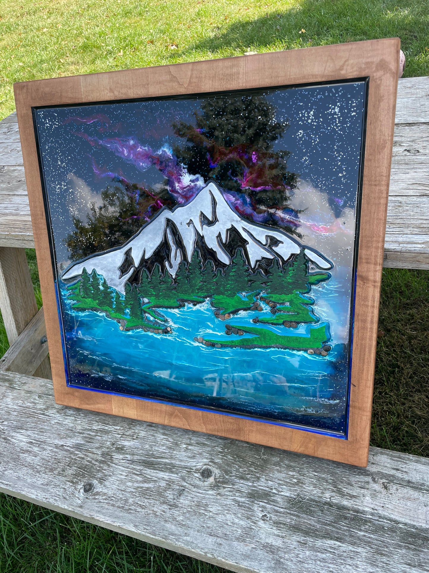 Mountain Scene  CNC