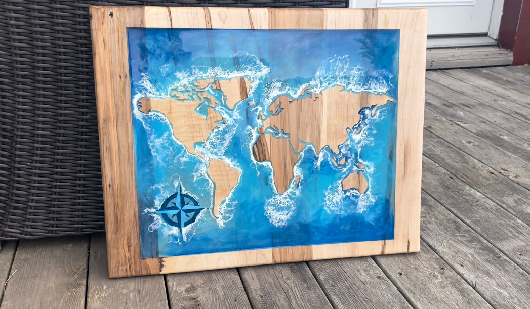 World Map CNC