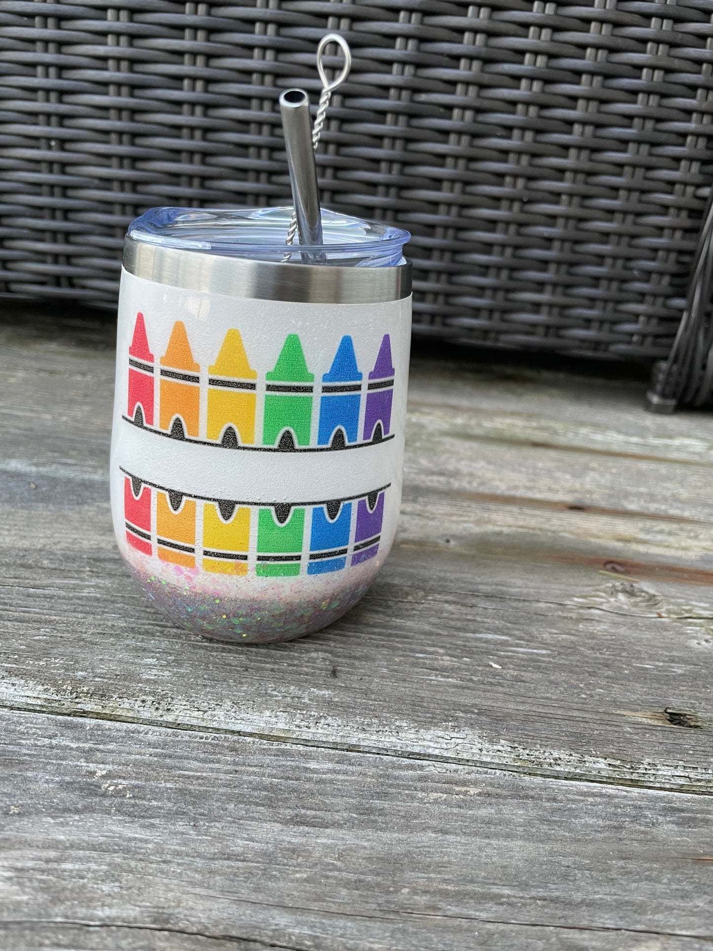 12oz Crayon Tumbler