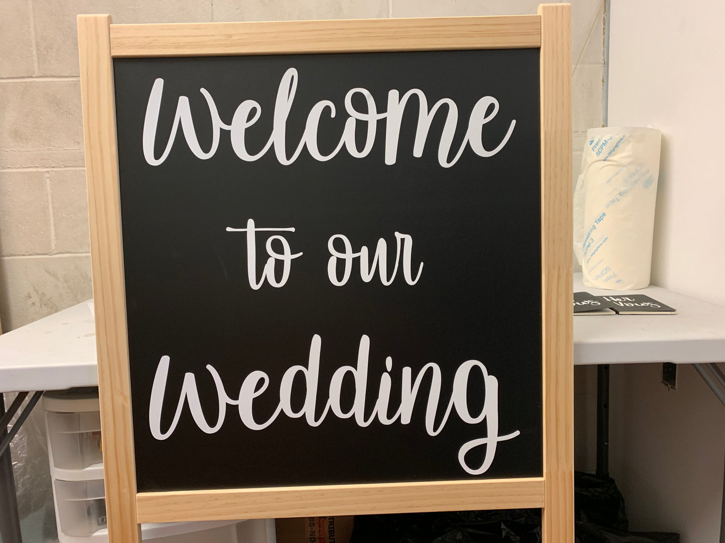 Wedding Decor Easel