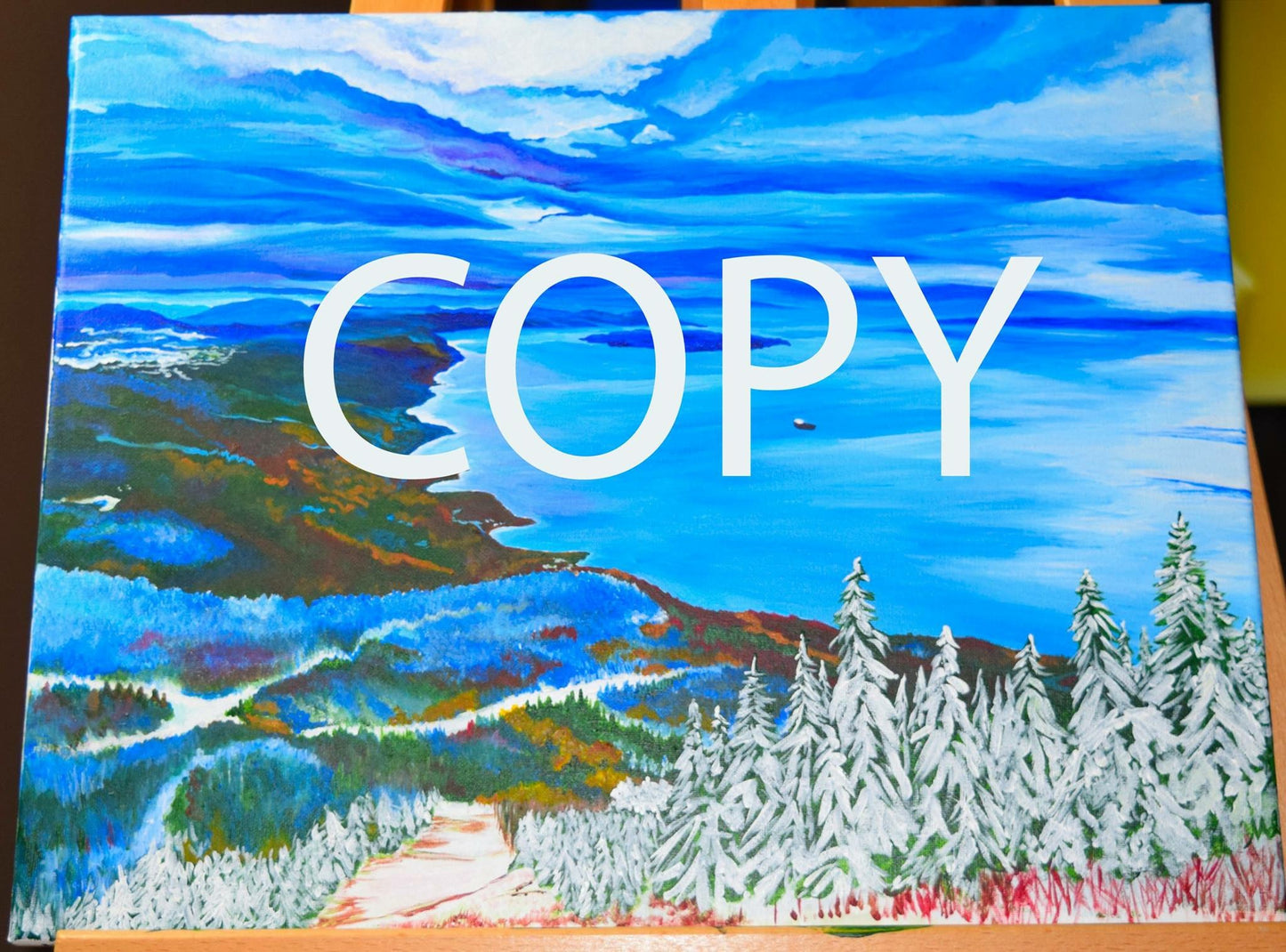 Mountain View, Quebec Print