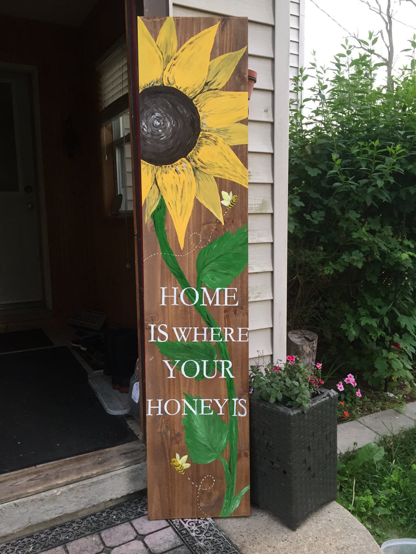 Home is where your Honey is Sign
