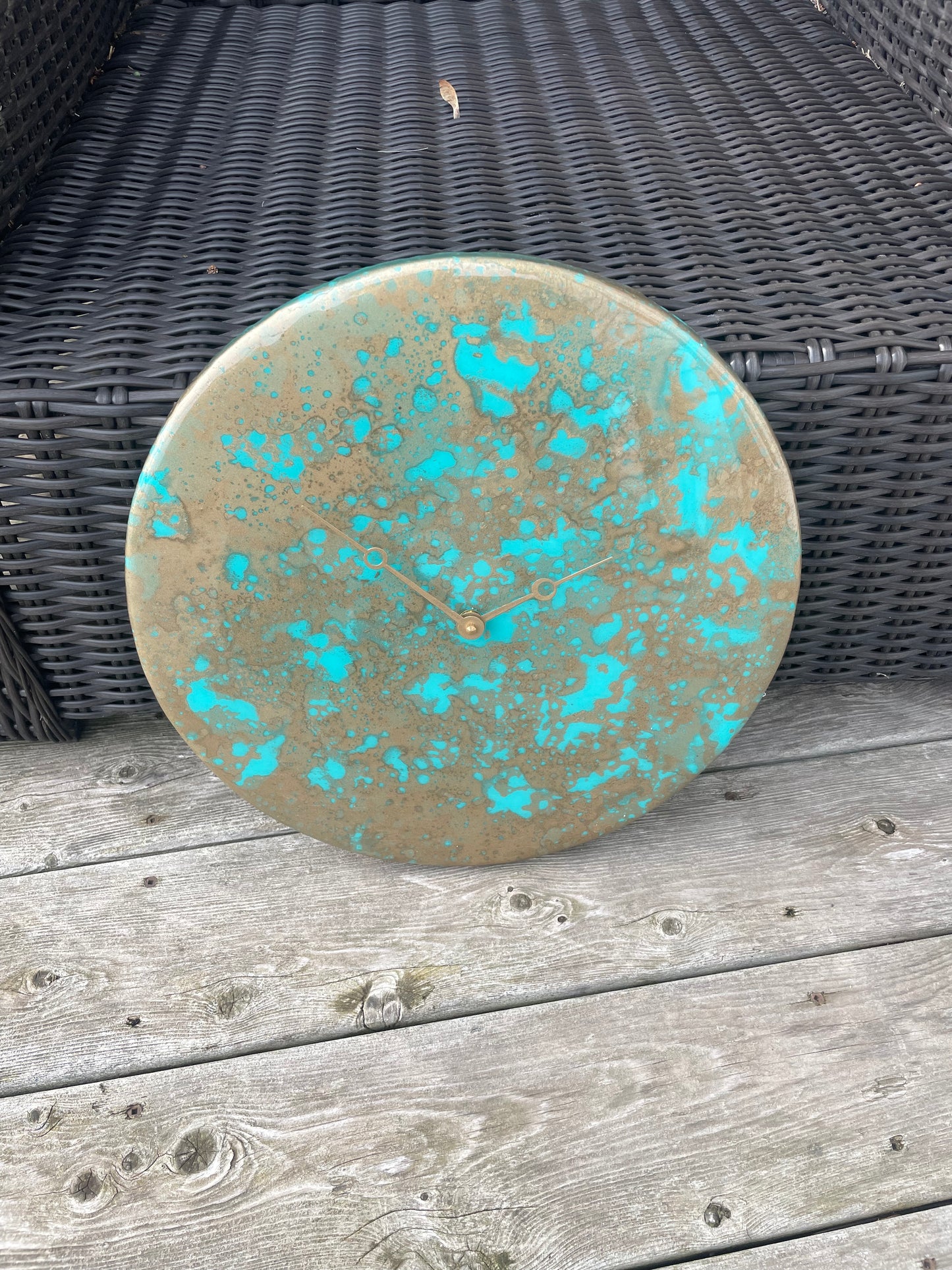 15” Coral Clock