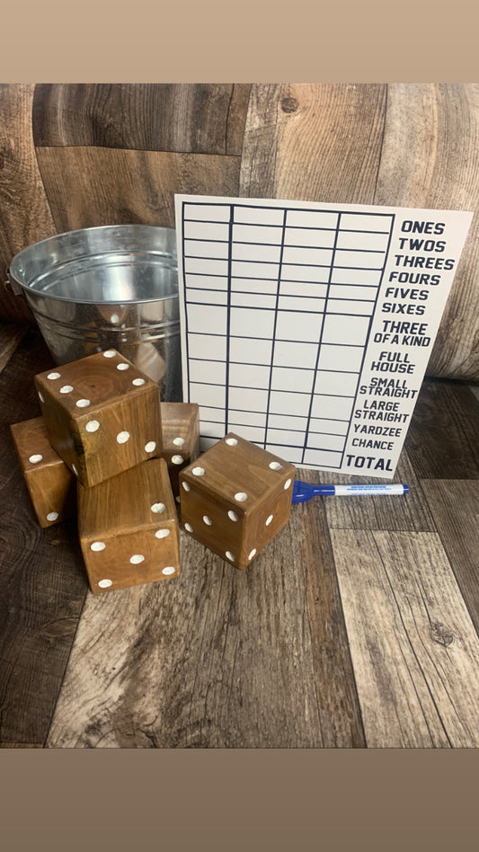 Yardzee Game