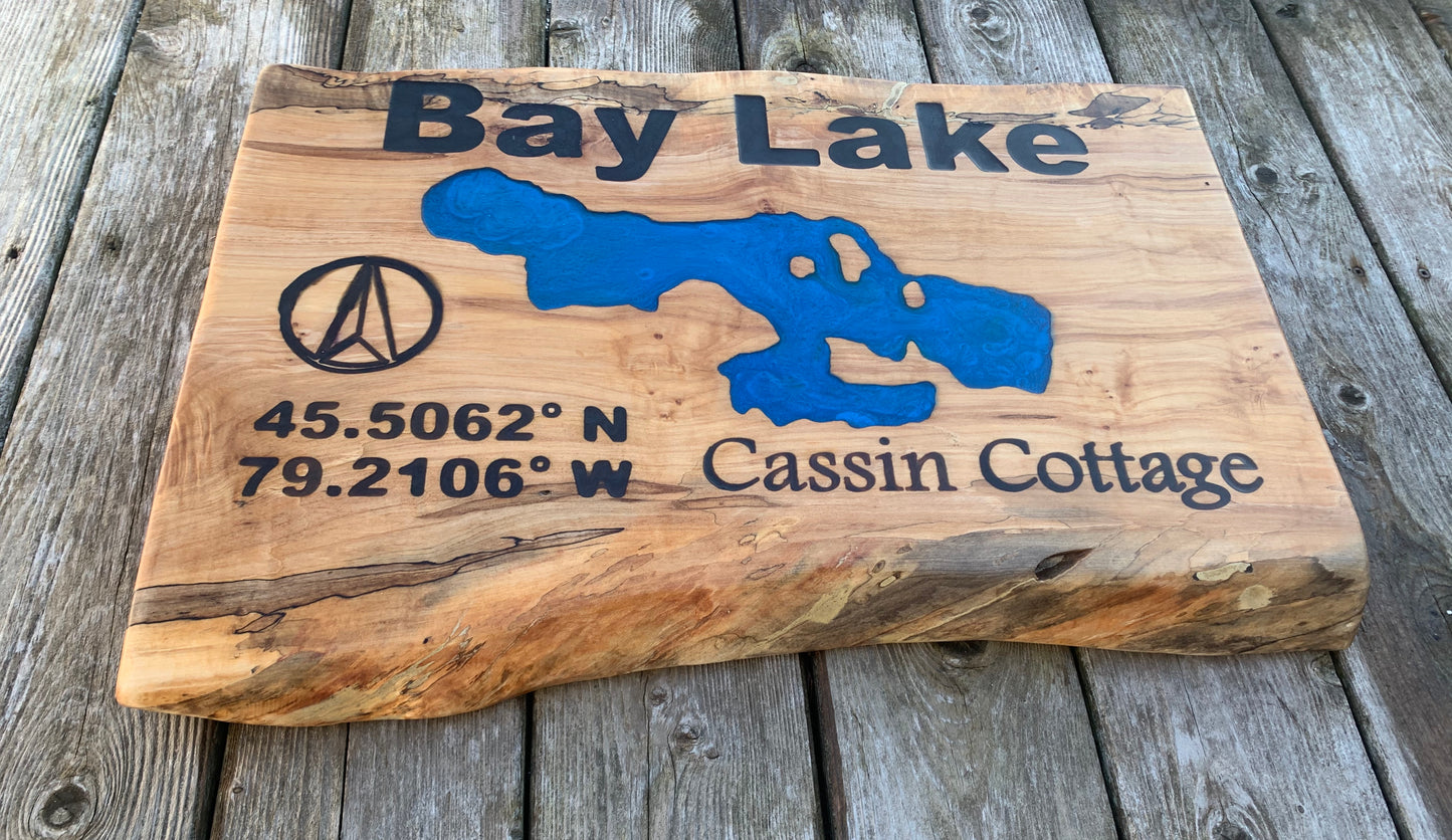 Custom Lake Maps CNC