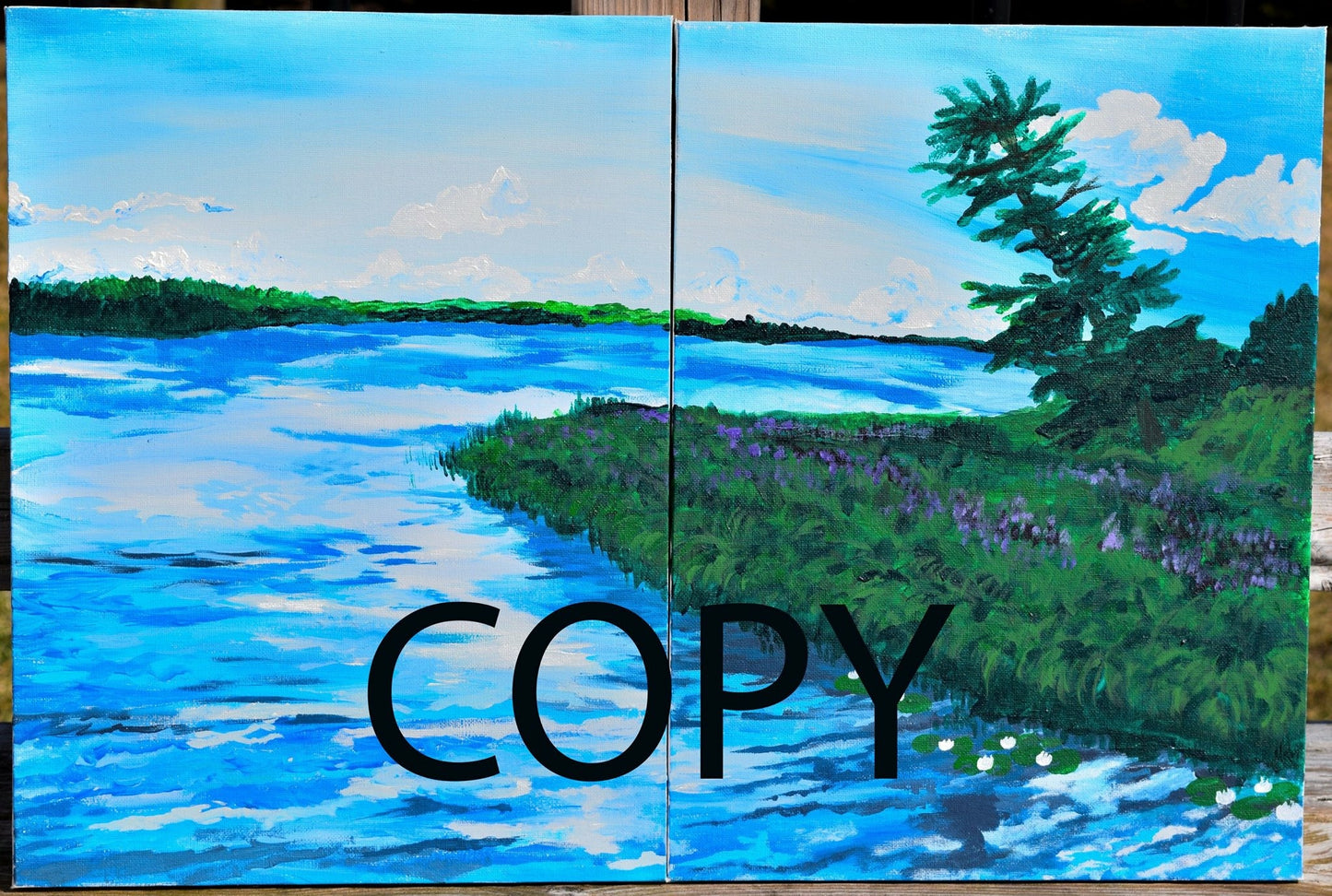Two Rivers Print
