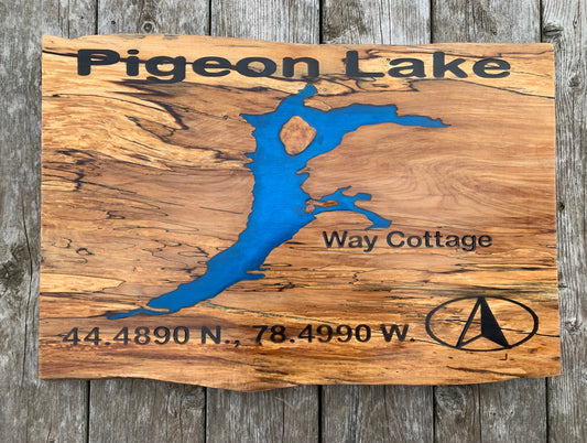 Custom Lake Maps CNC