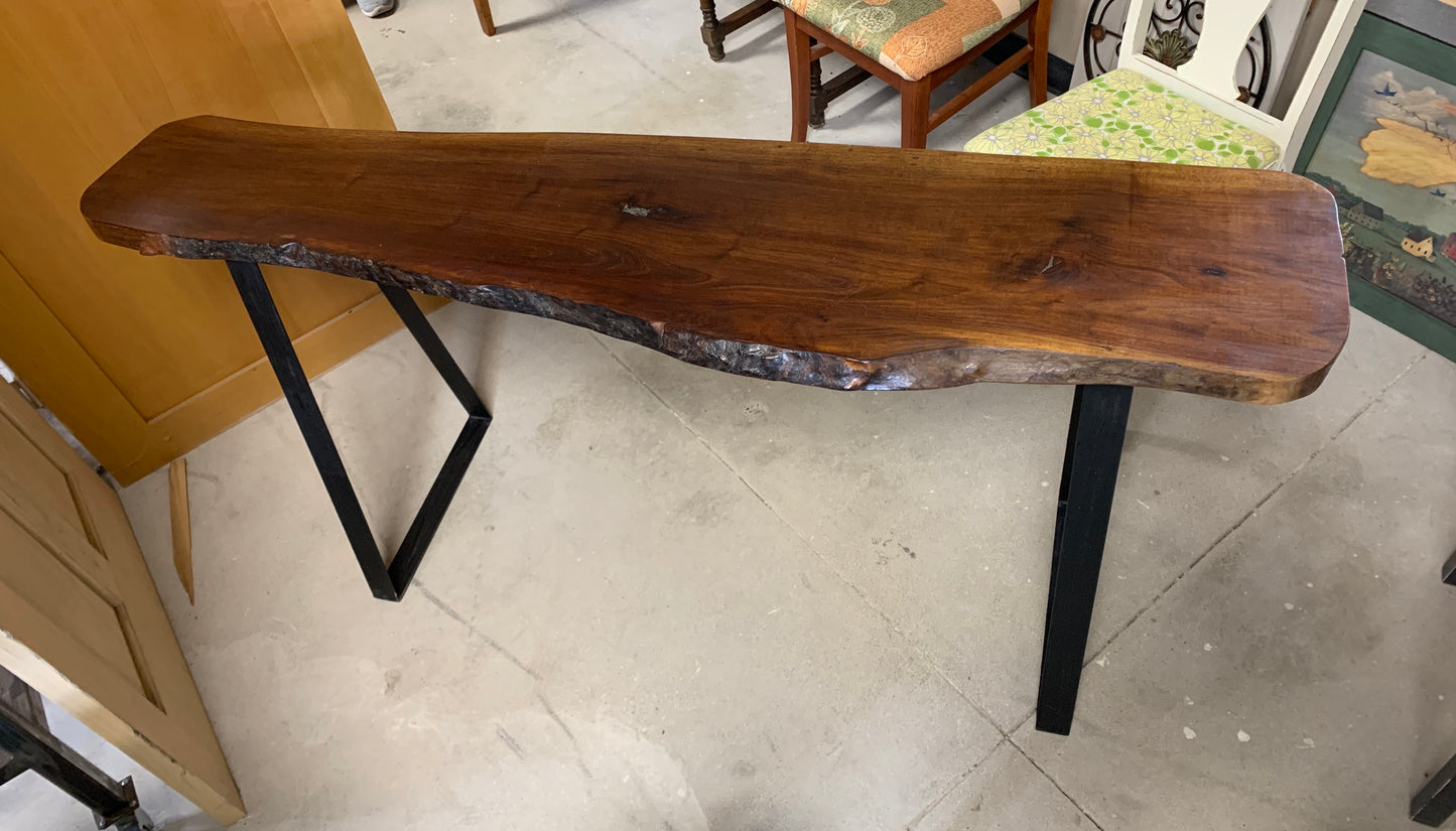 Black Walnut Entry Table