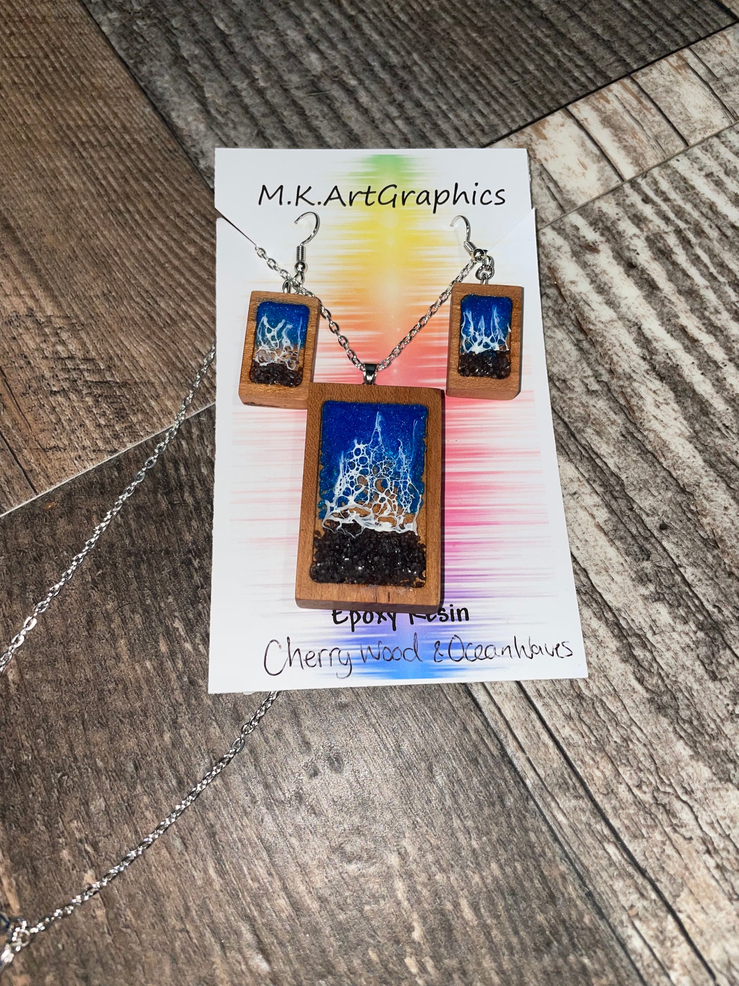 Cherry Ocean Necklace