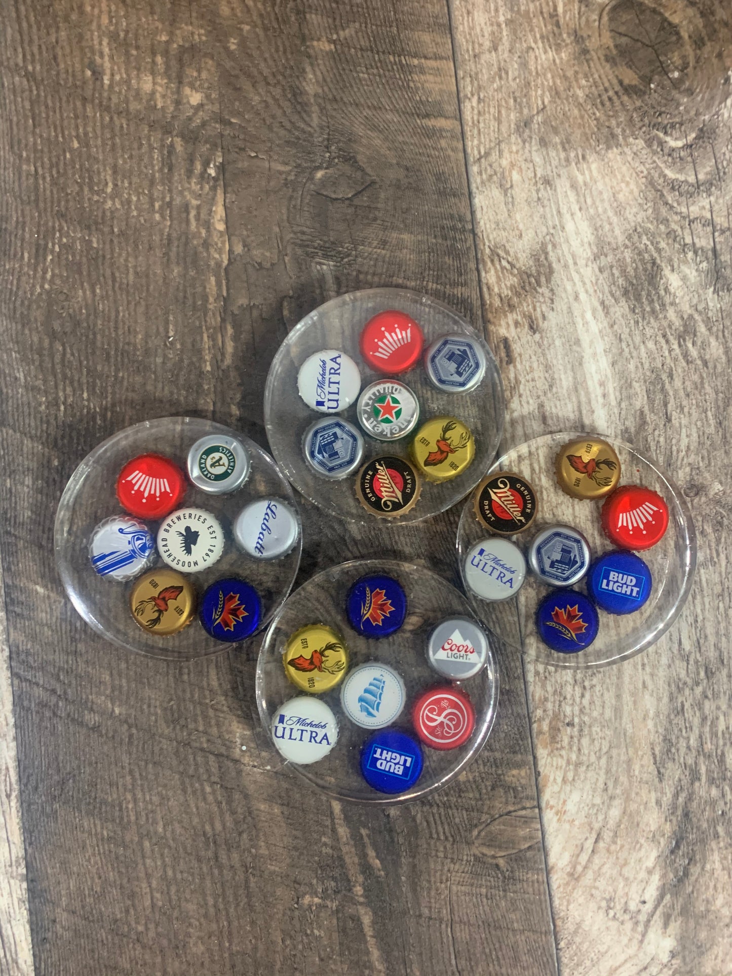 Bottle Cap Coasters