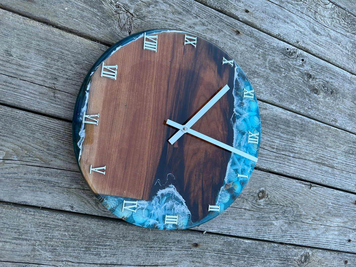 Cherry Ocean Clock
