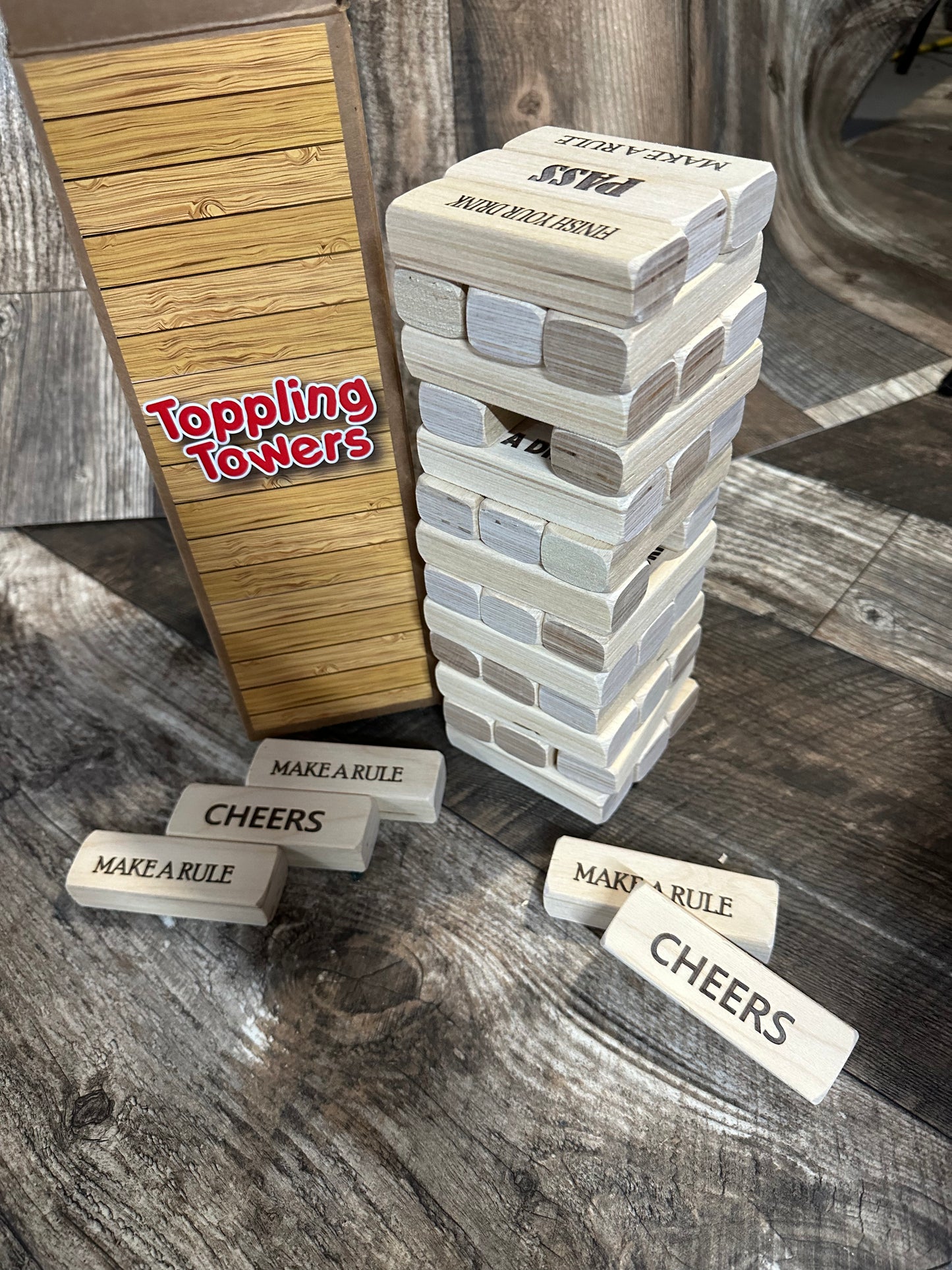 Toppling Tower Game