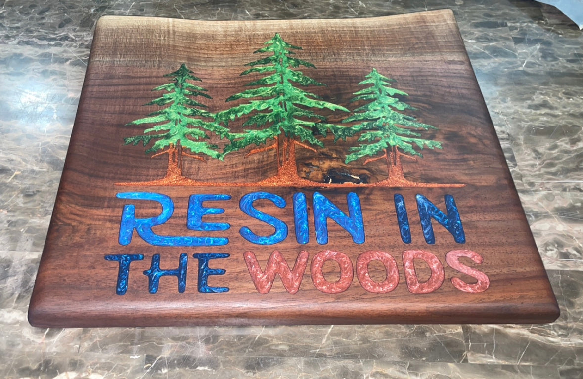 Special Live Edge Signs CNC