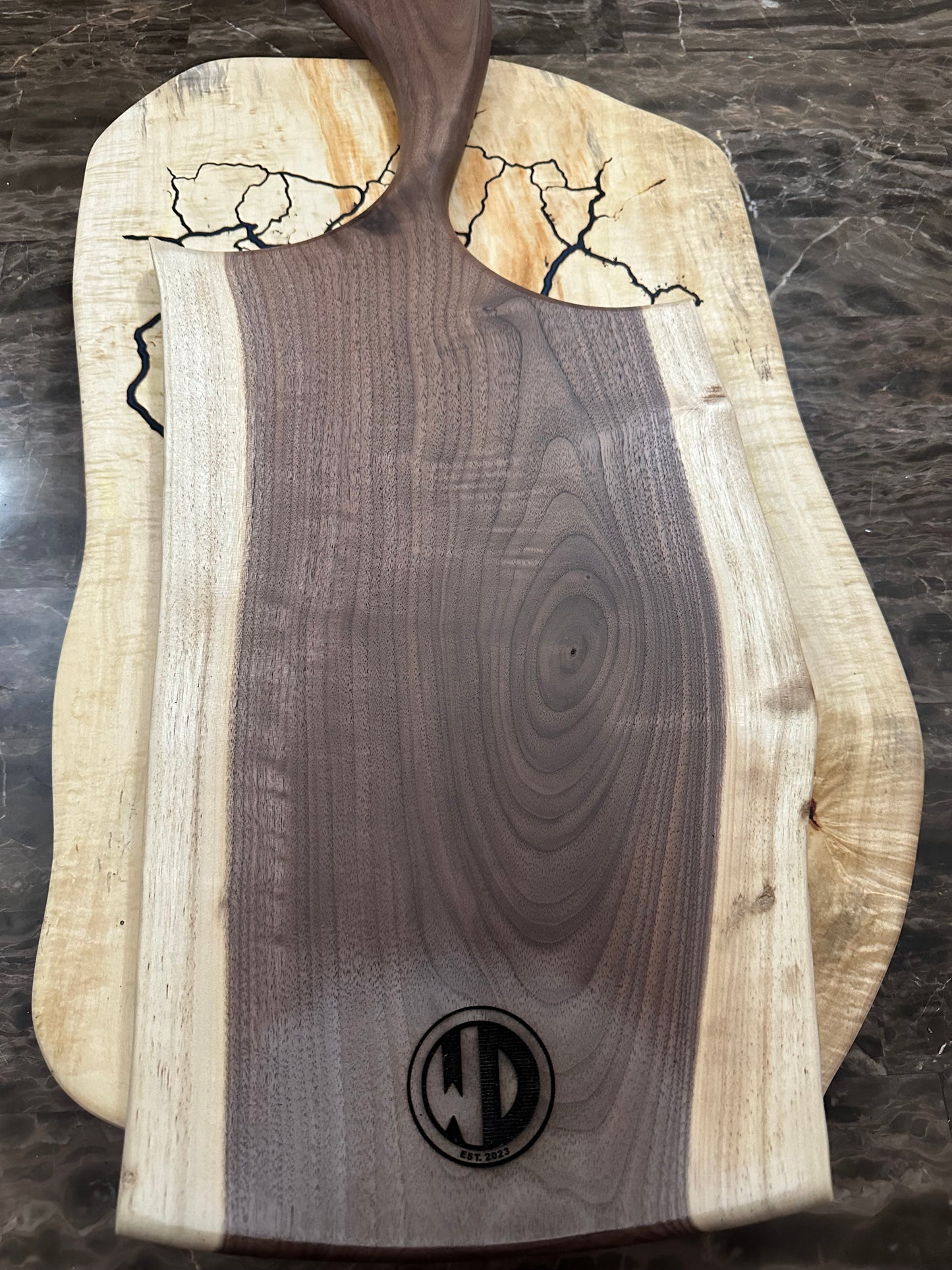 Special Live Edge Signs Lazer Engraving (CNC)