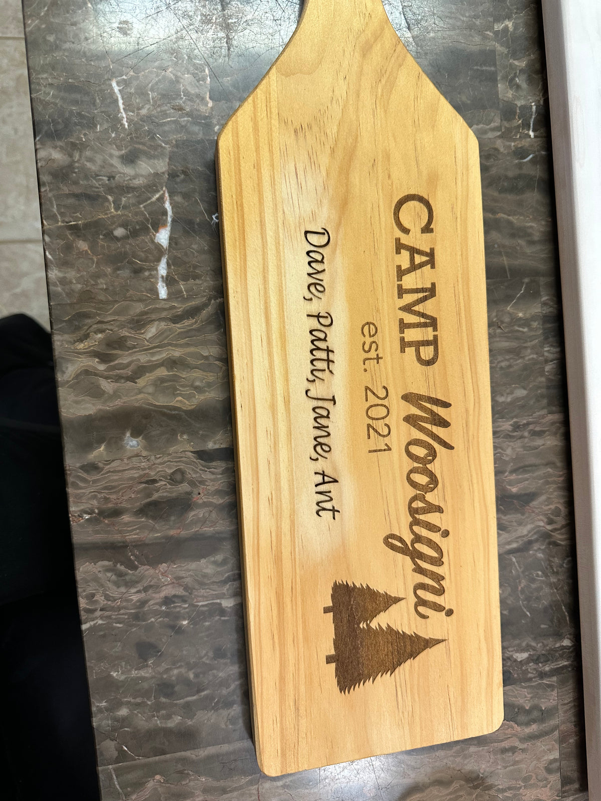 Special Live Edge Signs Lazer Engraving (CNC)