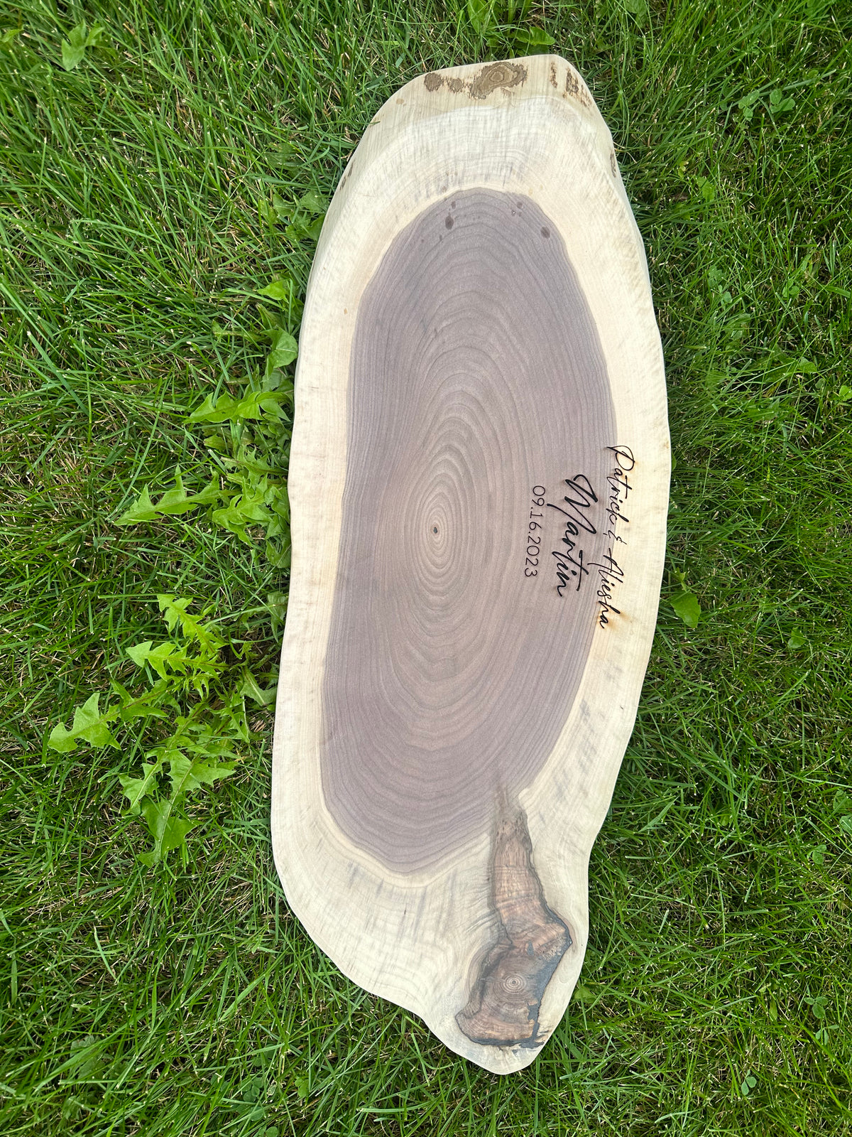 Special Live Edge Signs Lazer Engraving (CNC)