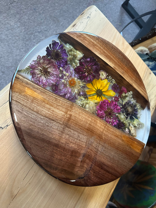 Flower Lazy Susan