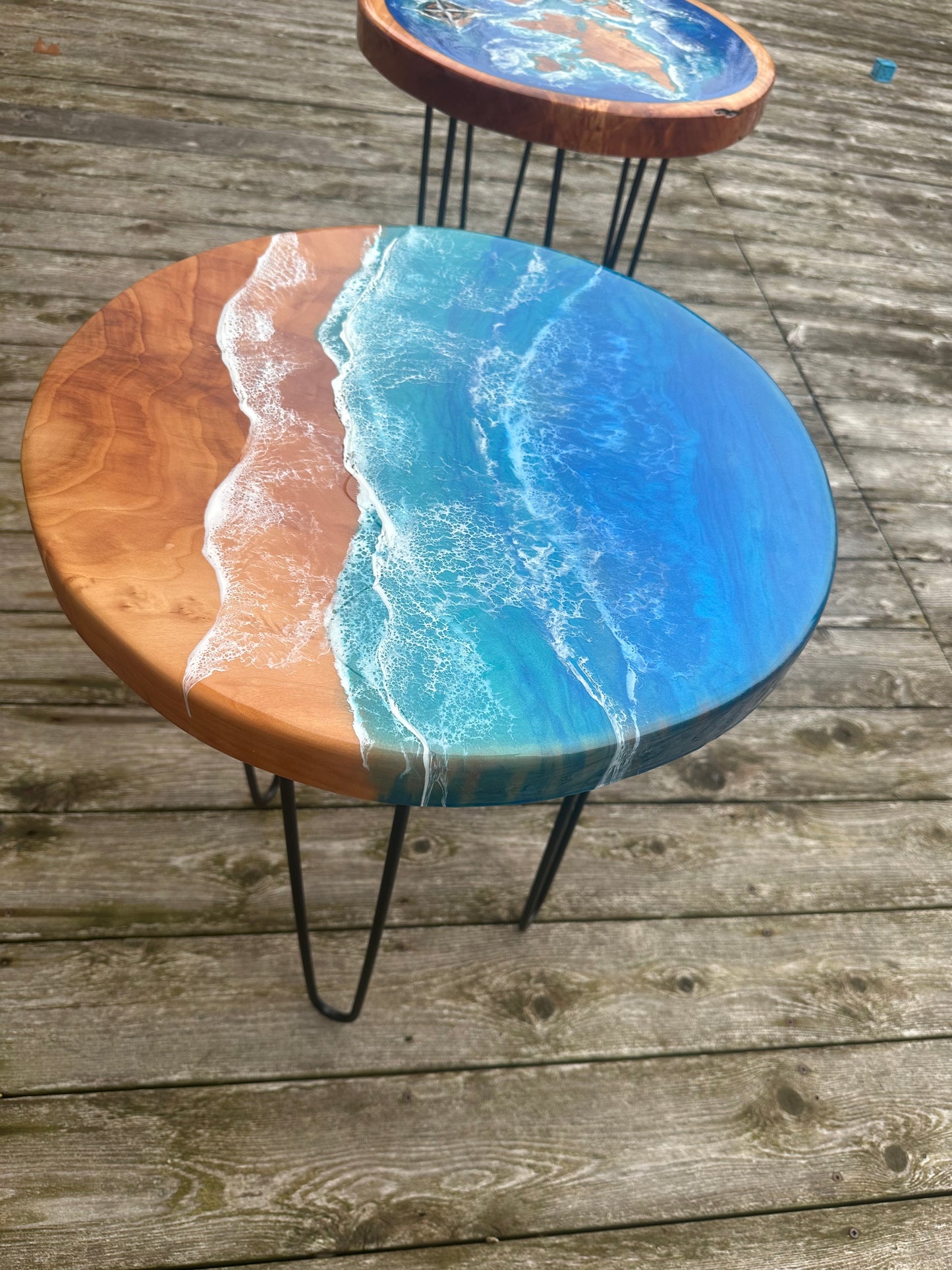Willow Ocean Side Table CNC