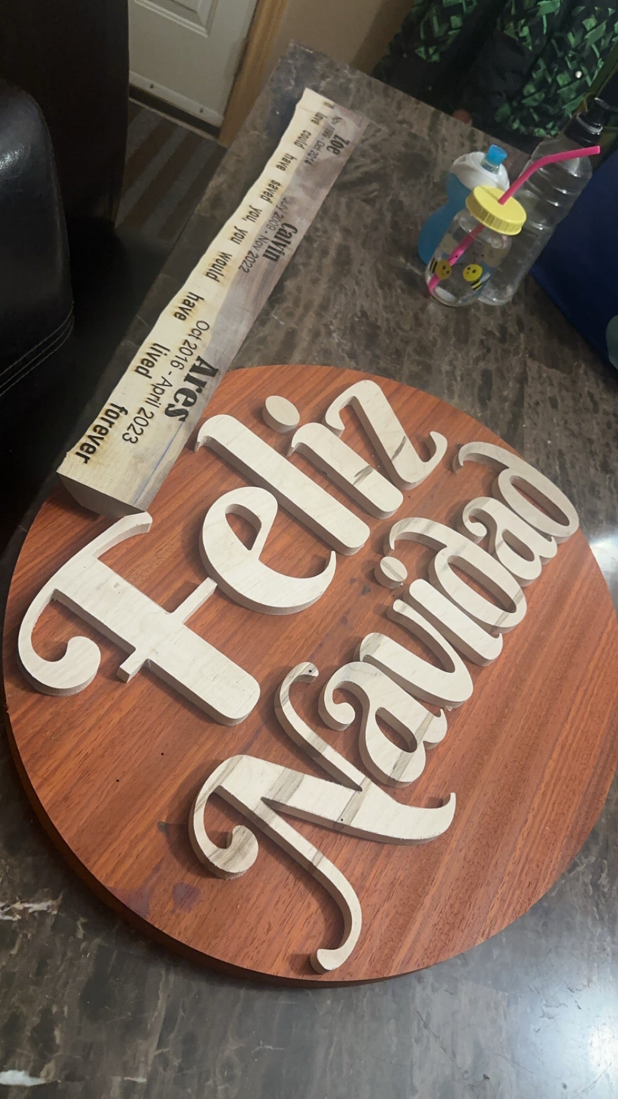 Special Live Edge Signs CNC