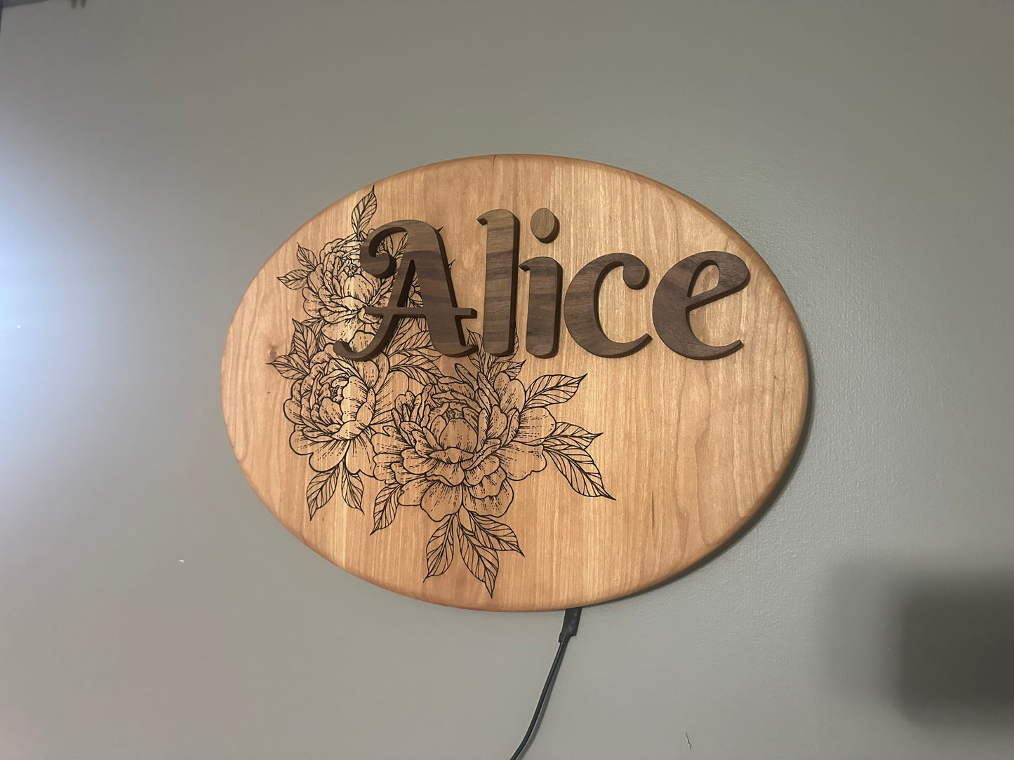 Special Live Edge Signs Lazer Engraving (CNC)