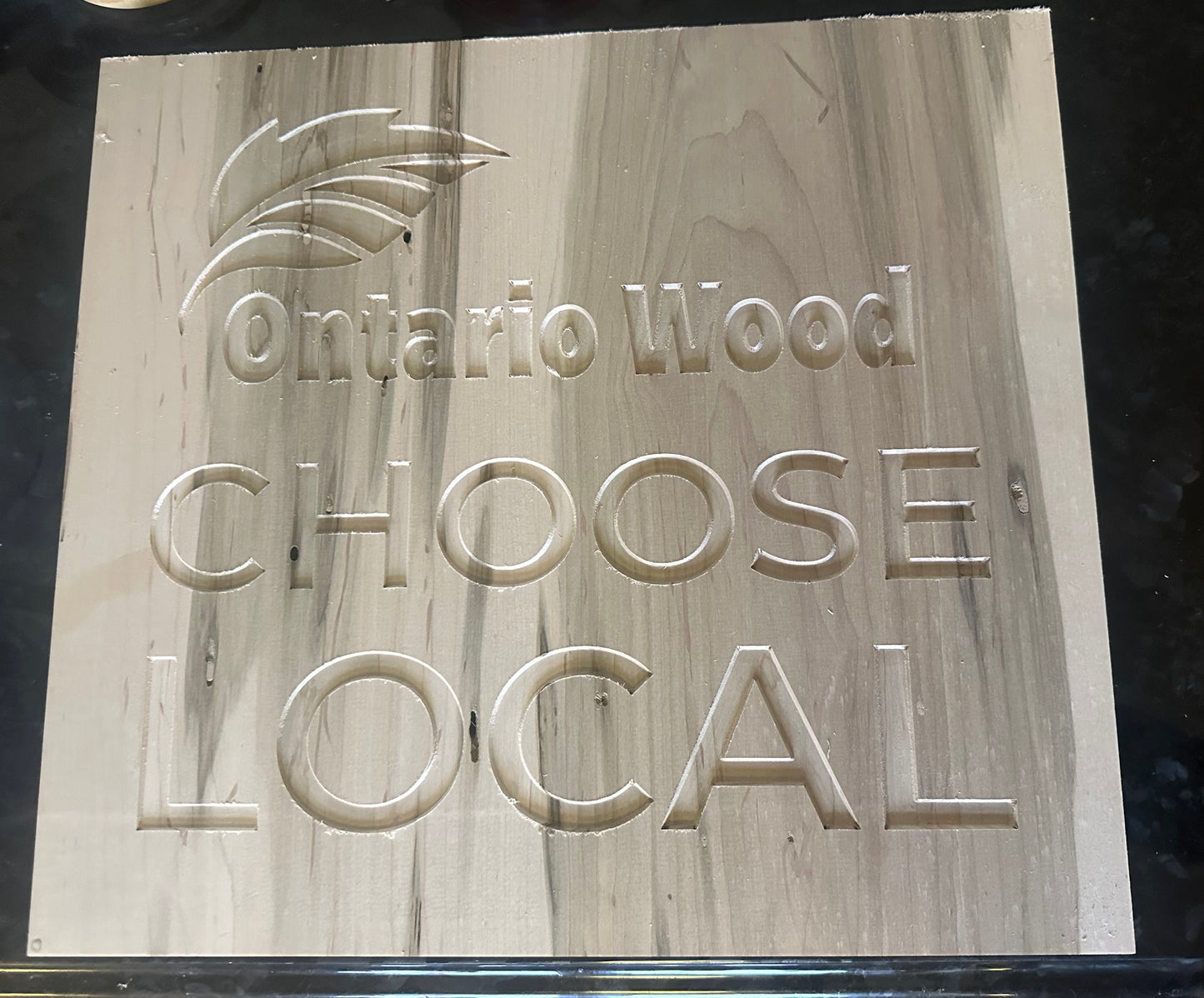 Special Live Edge Signs CNC