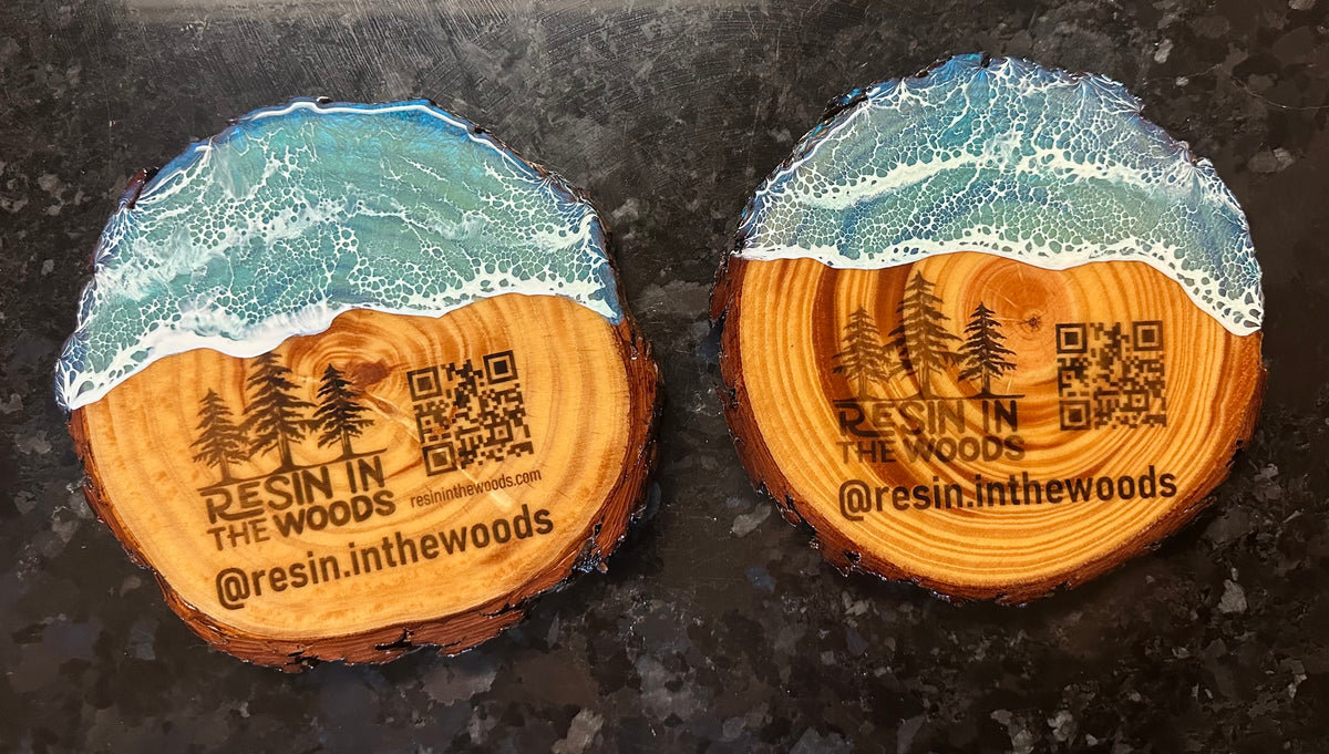 Special Live Edge Signs Lazer Engraving (CNC)
