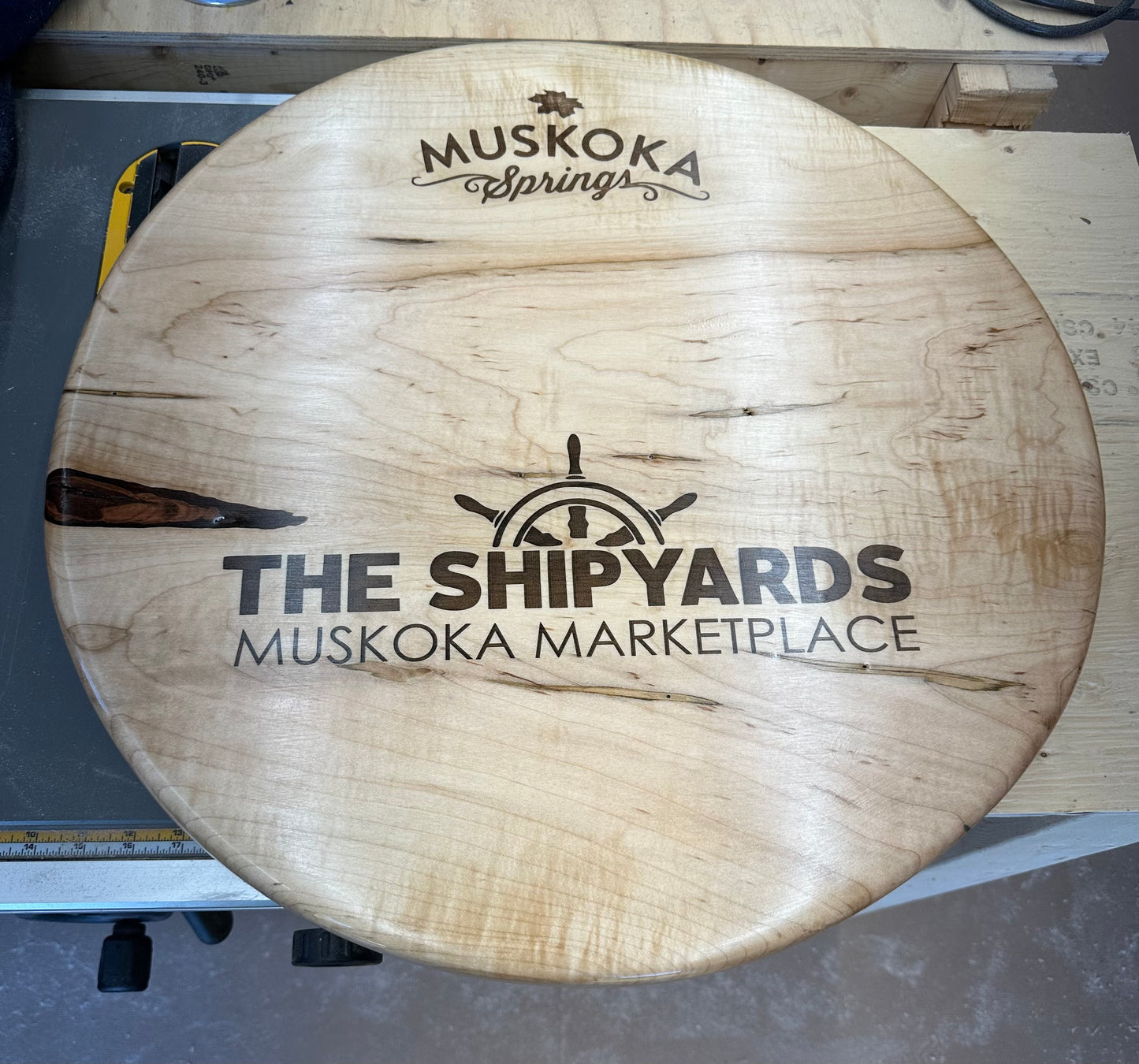 Special Live Edge Signs Lazer Engraving (CNC)
