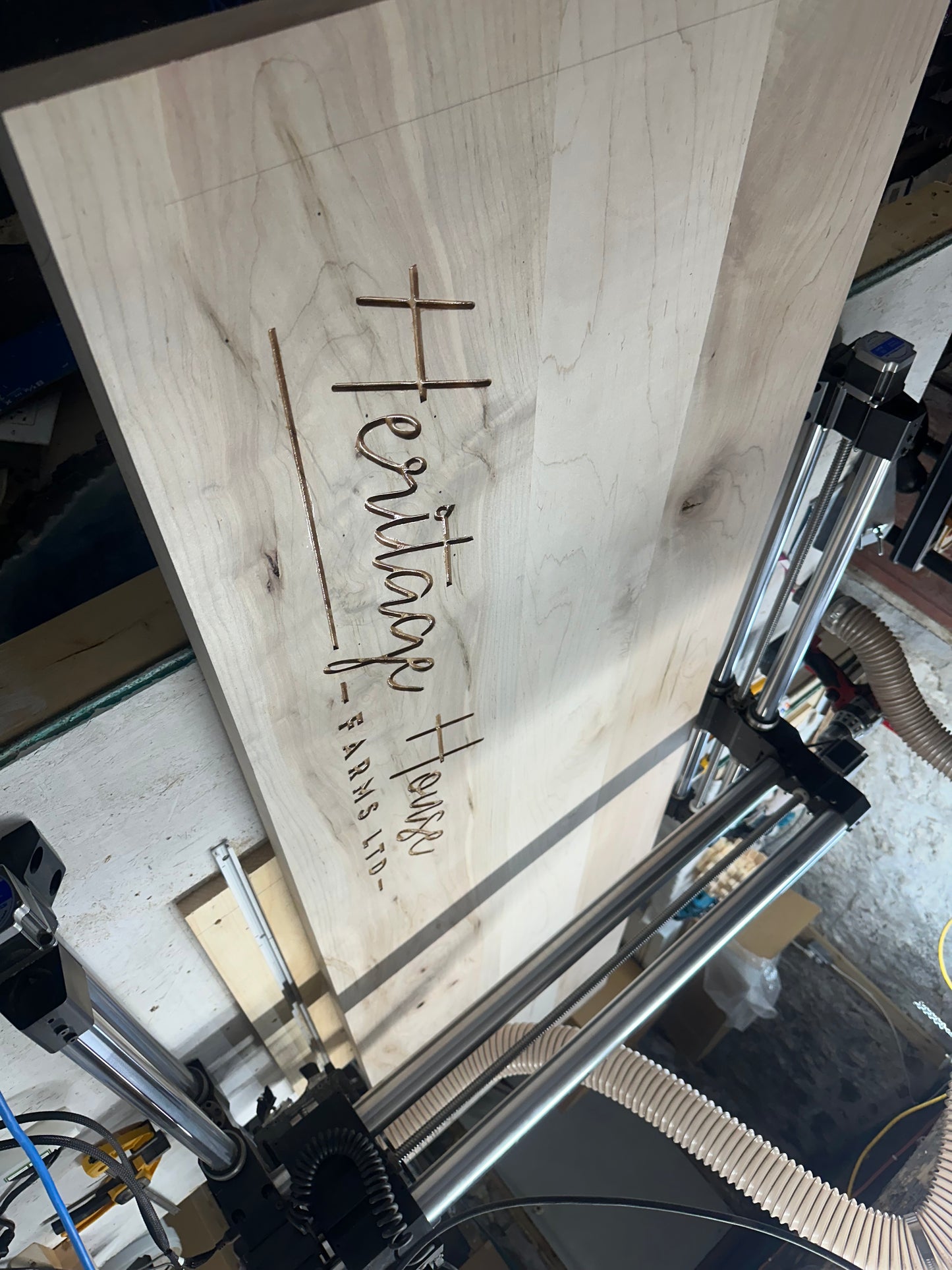 Special Live Edge Signs CNC